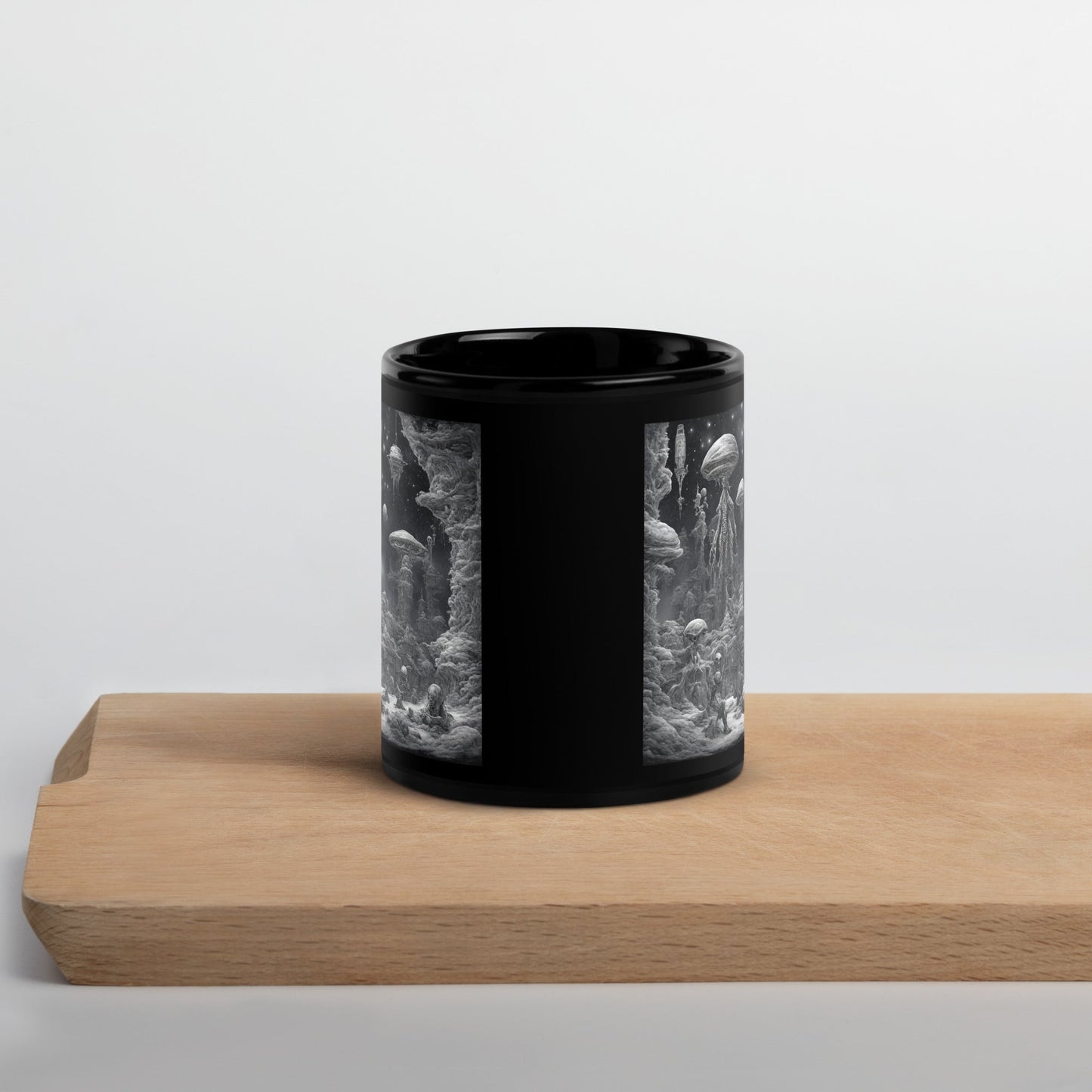 Black Glossy Mug