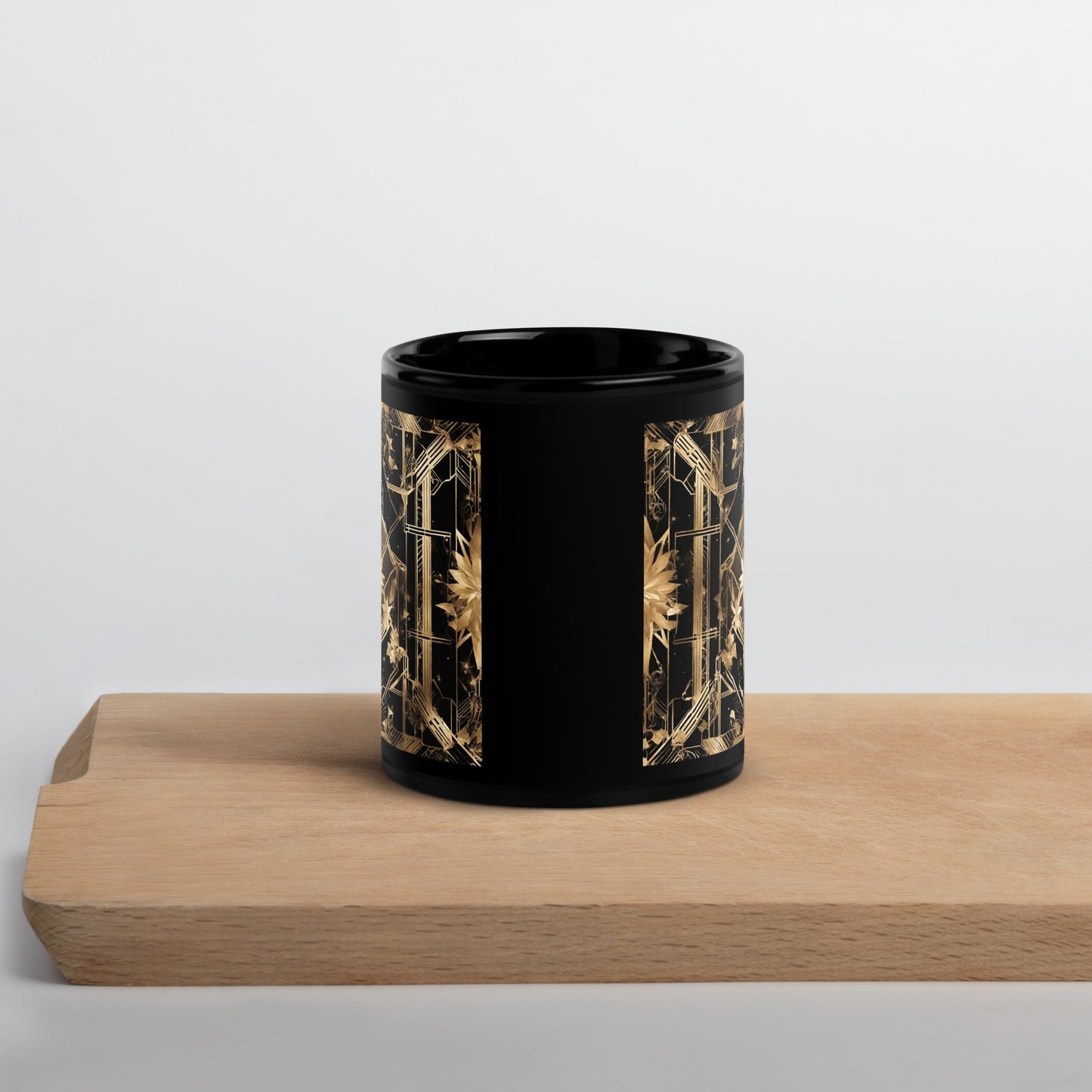 Black Glossy Mug