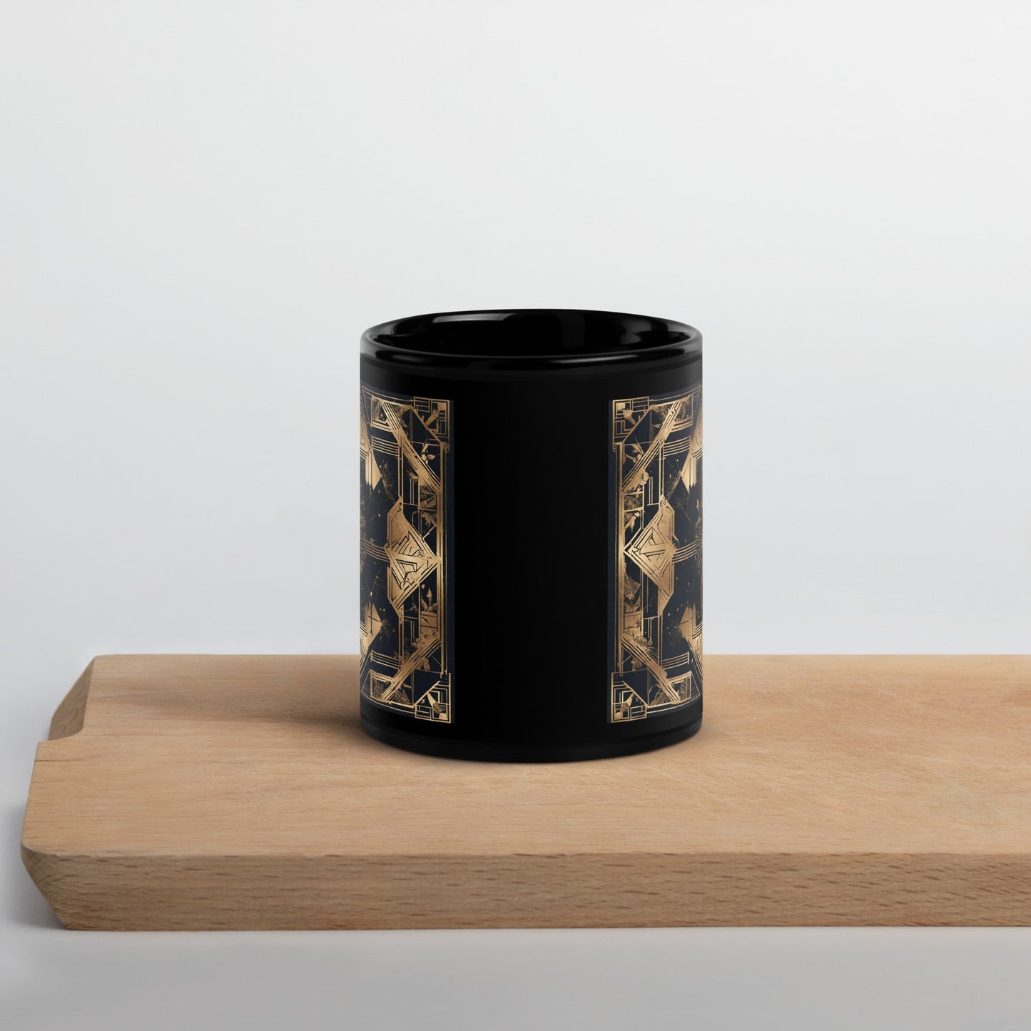 Black Glossy Mug