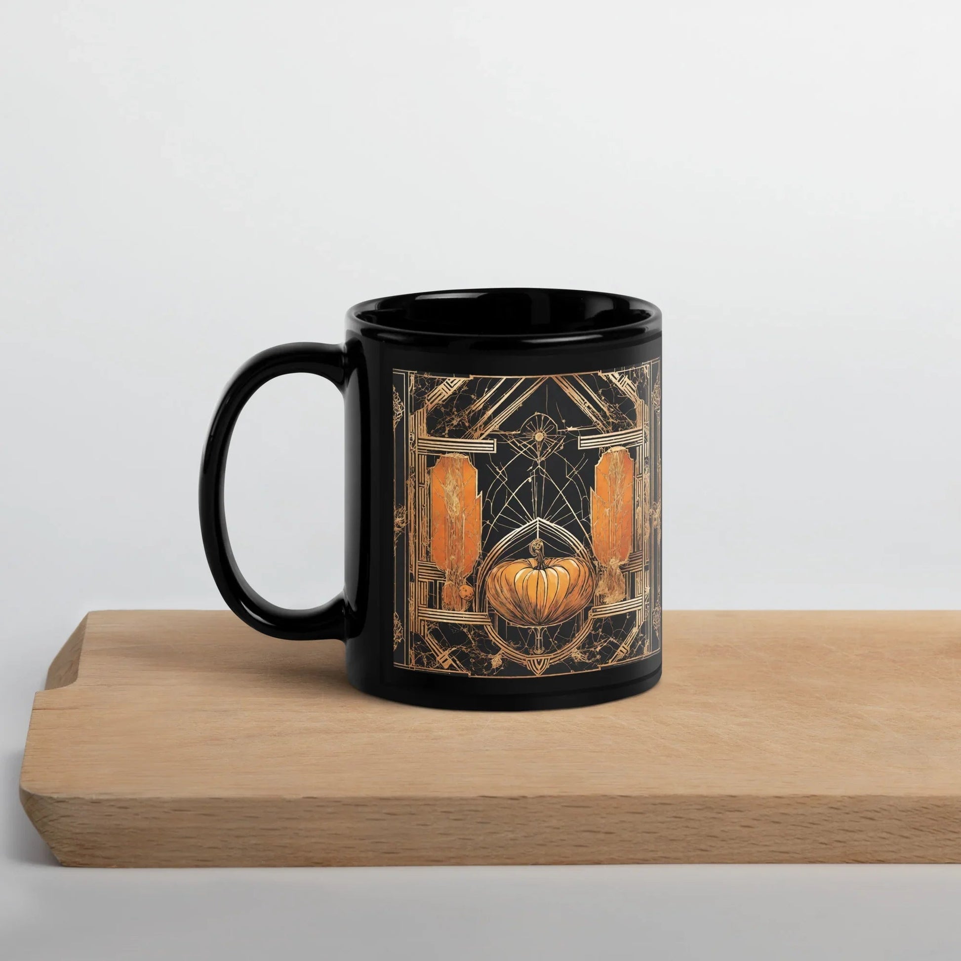 Black Glossy Mug