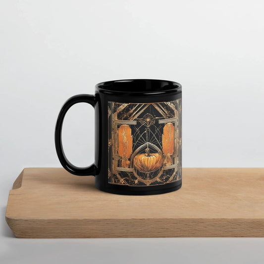 Black Glossy Mug