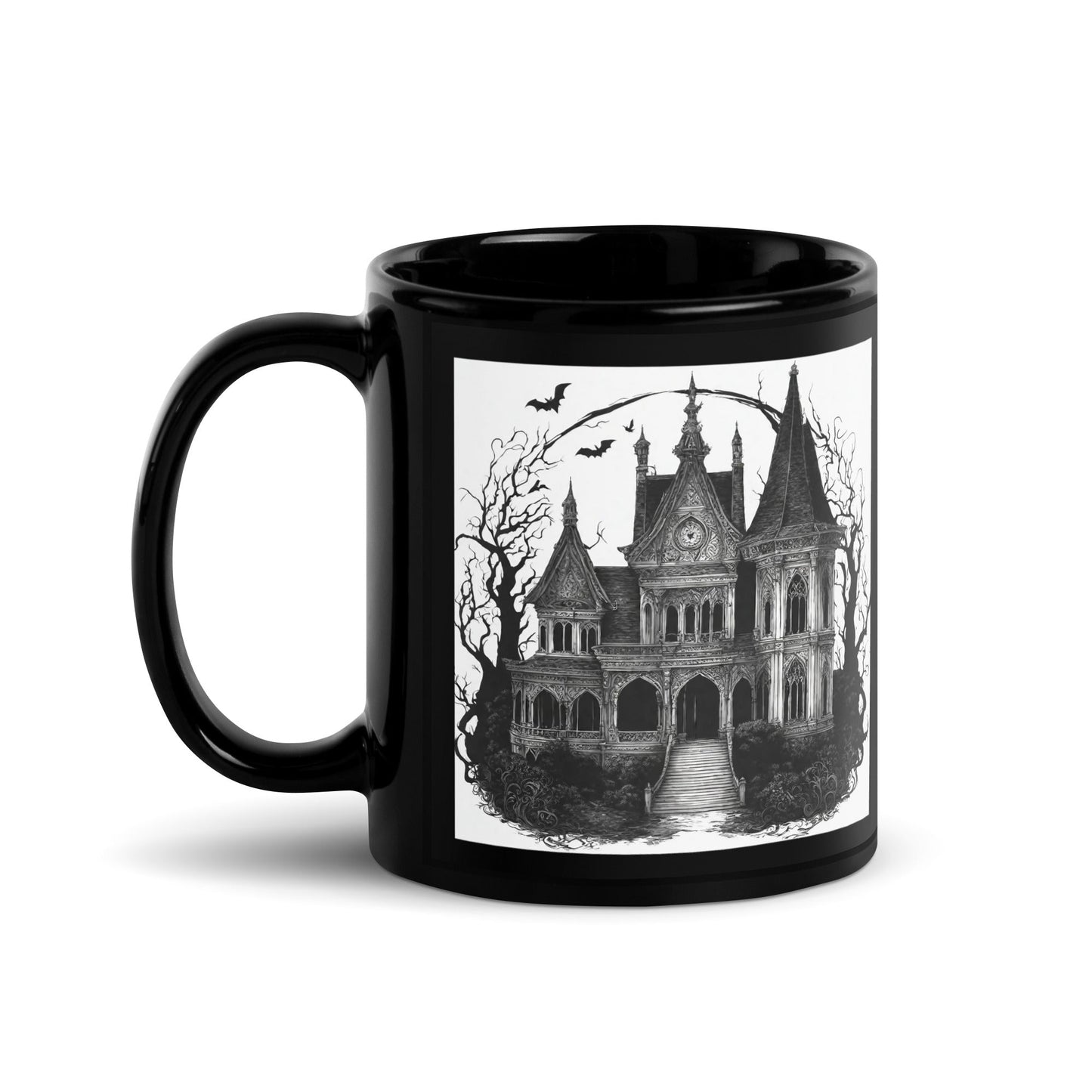 Black Glossy Mug