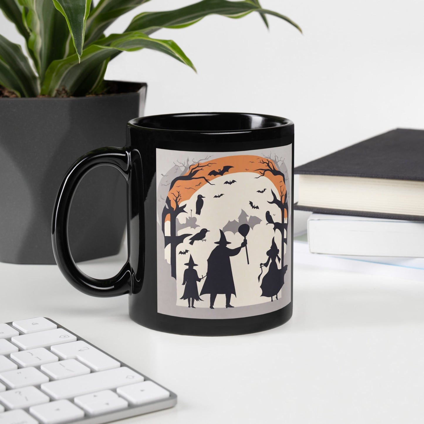 Black Glossy Mug