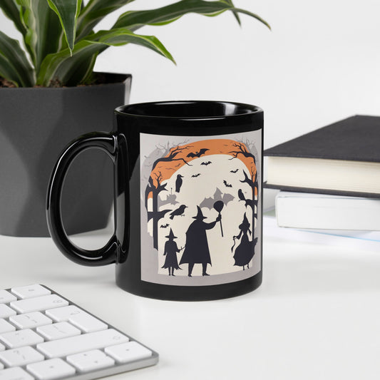 Black Glossy Mug