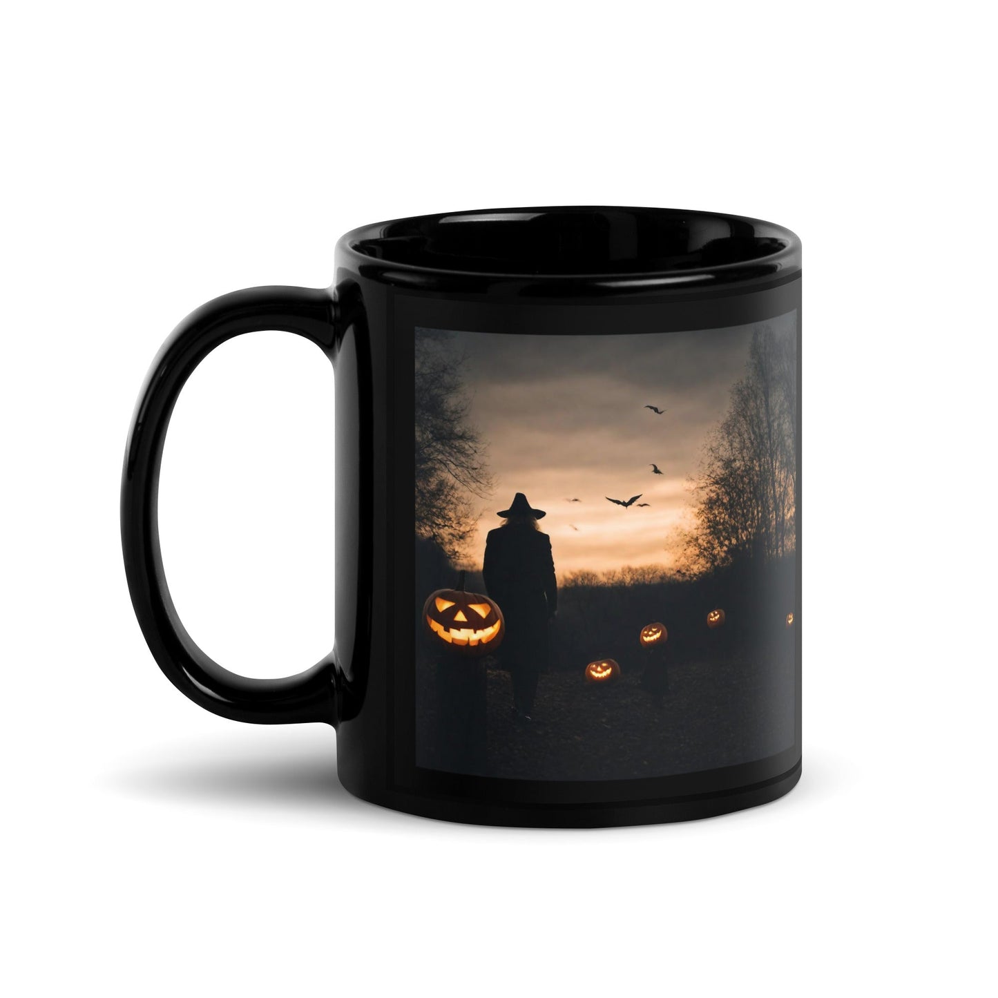 Black Glossy Mug