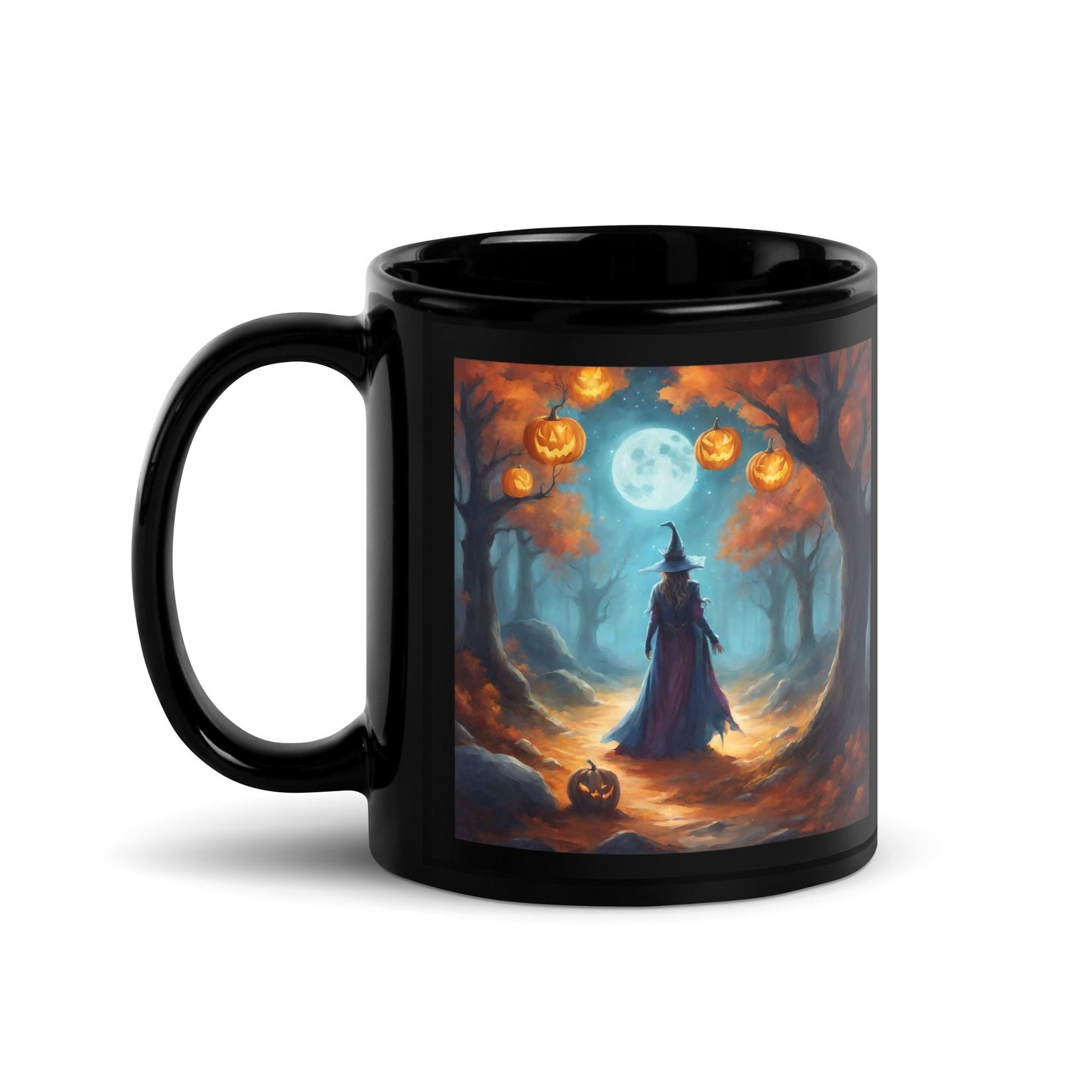 Black Glossy Mug