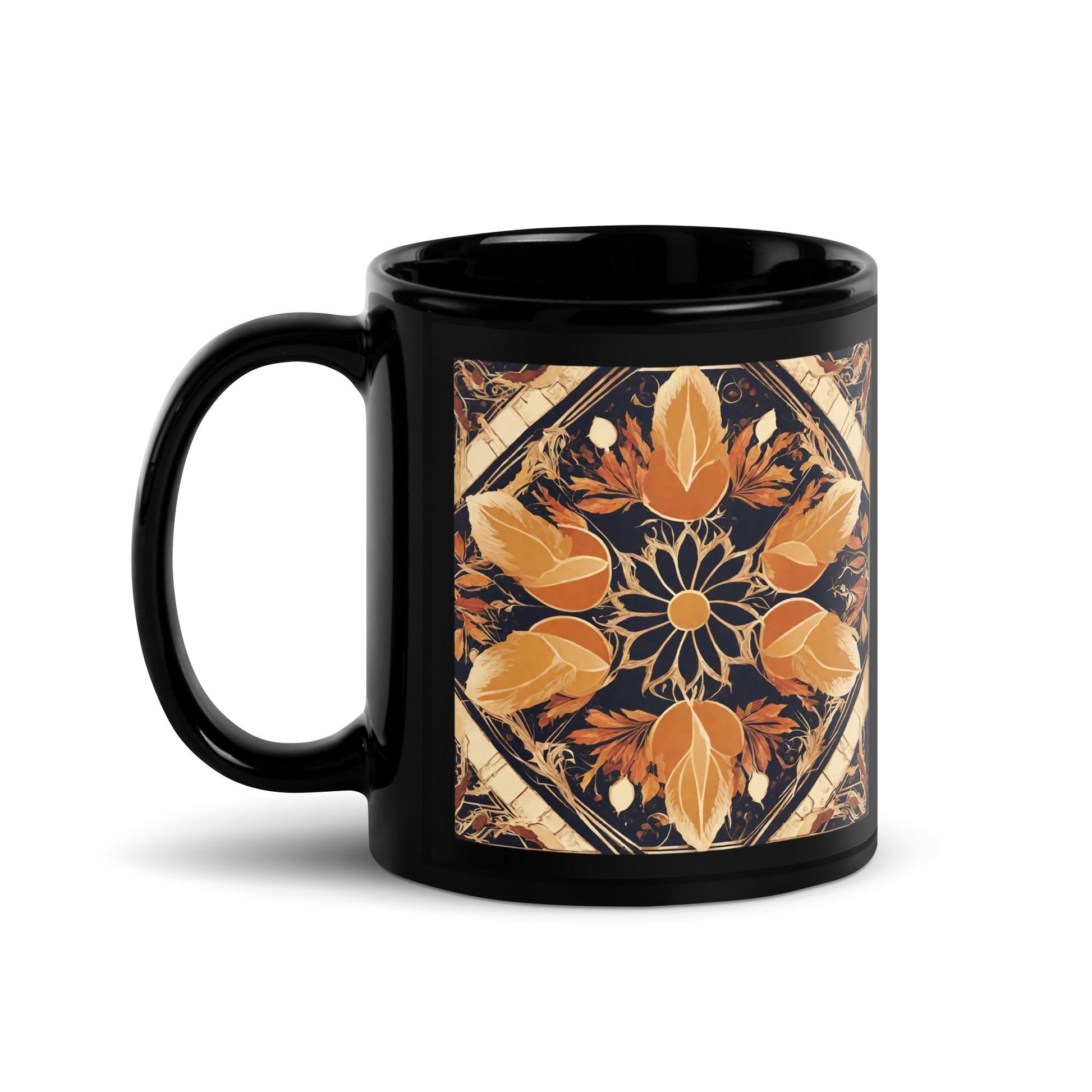 Black Glossy Mug