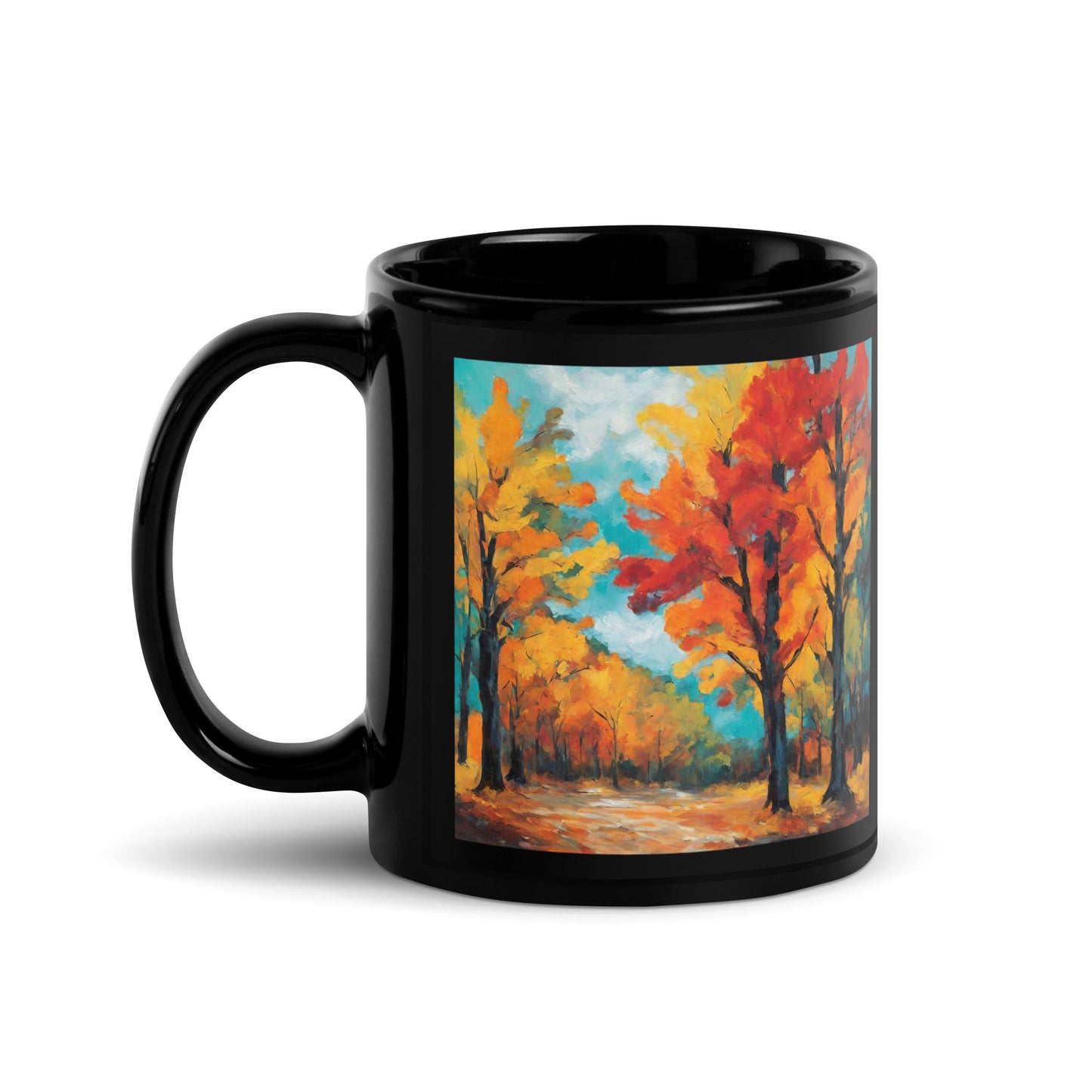 Black Glossy Mug