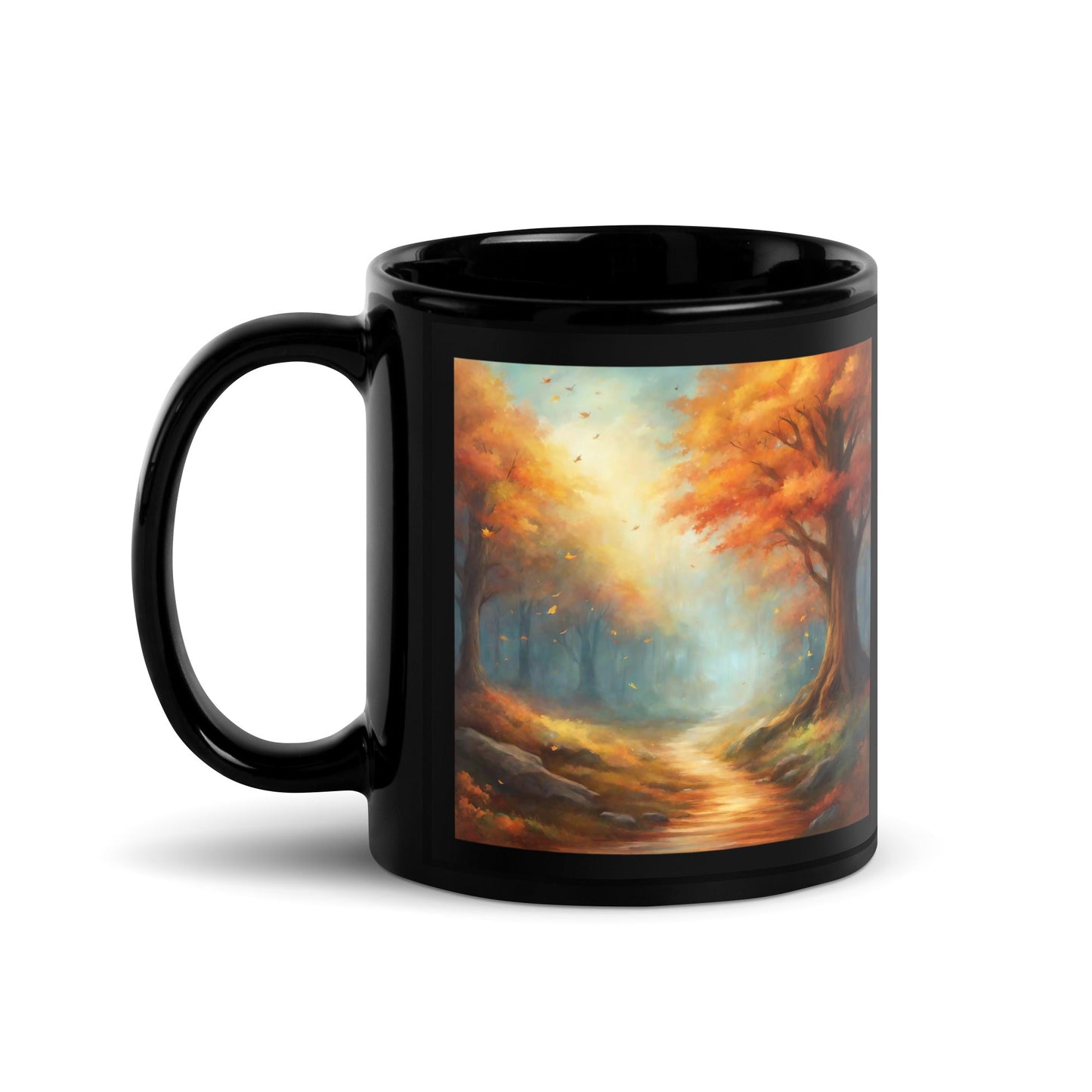 Black Glossy Mug