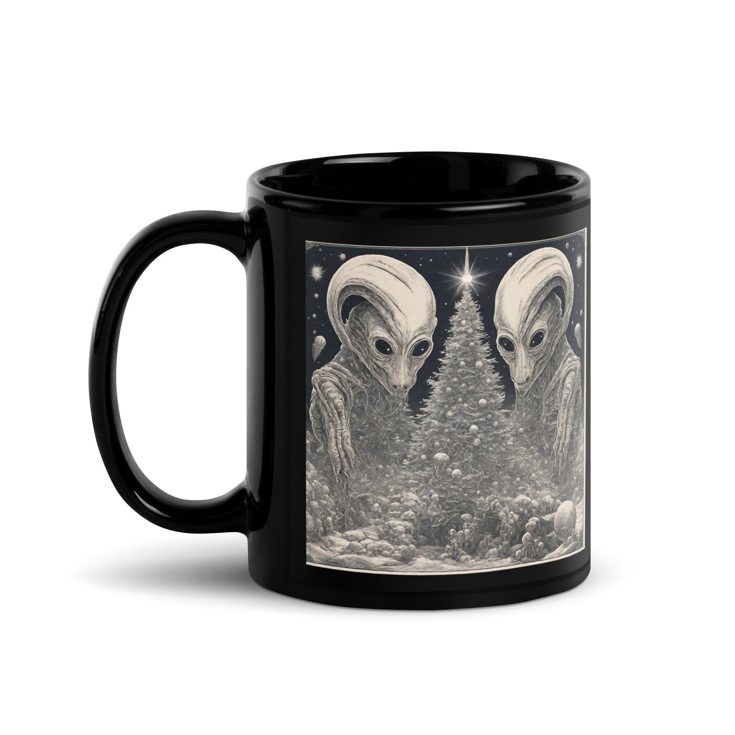 Black Glossy Mug