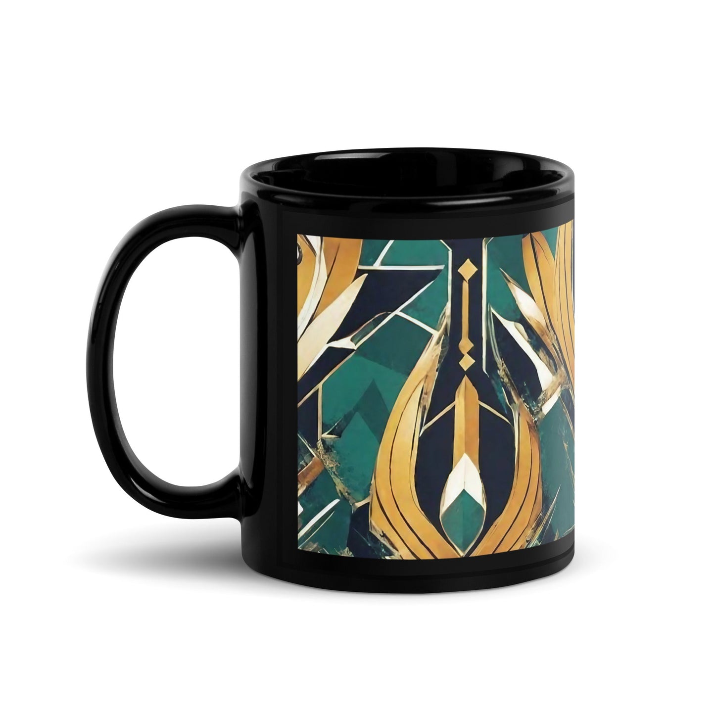 Black Glossy Mug