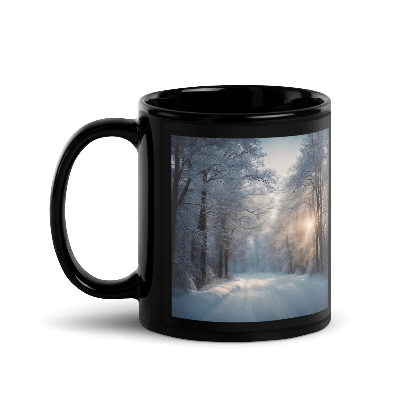 Black Glossy Mug