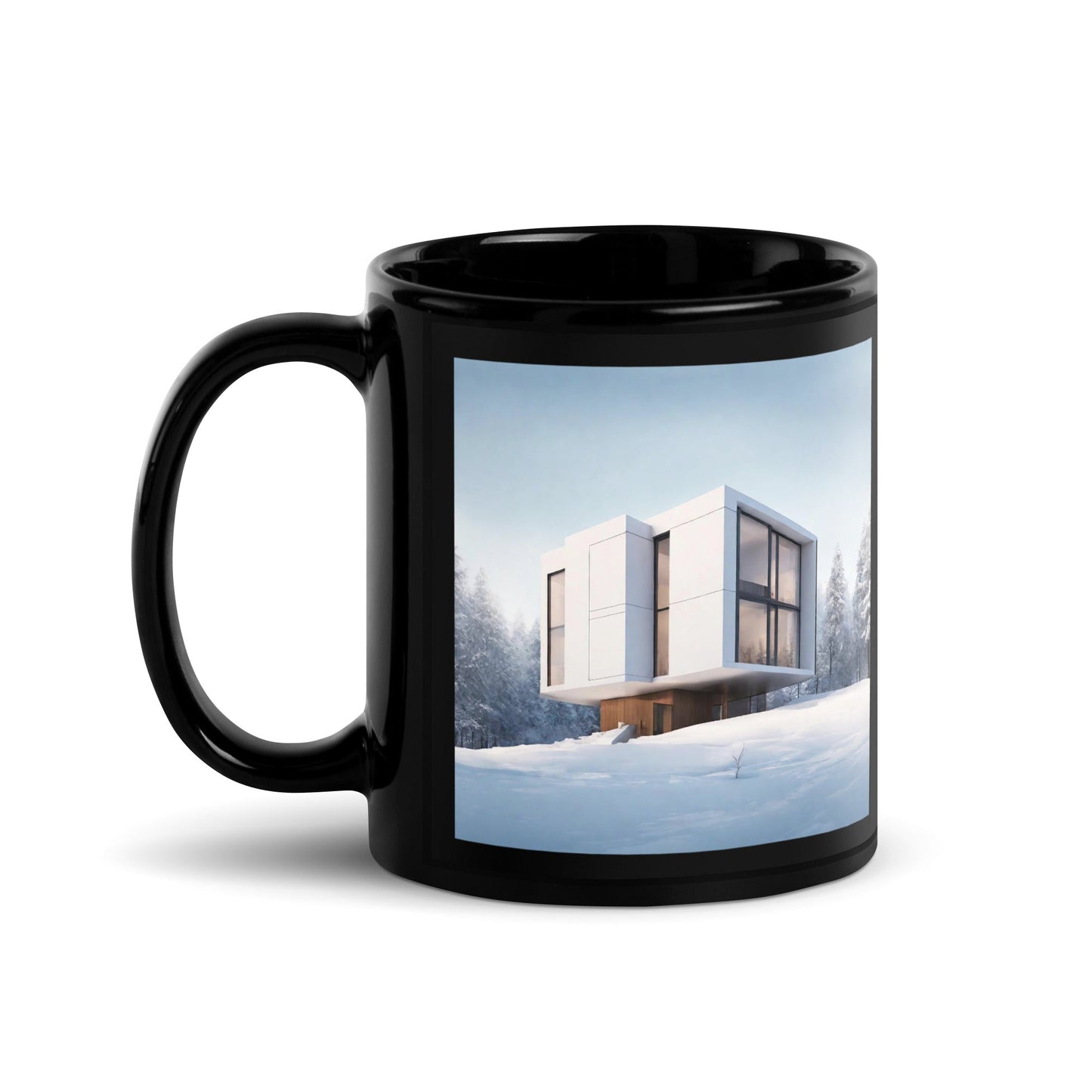 Black Glossy Mug