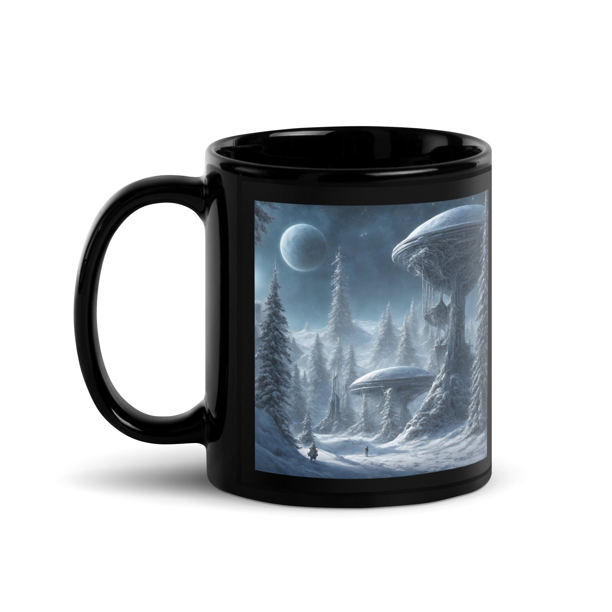 Black Glossy Mug