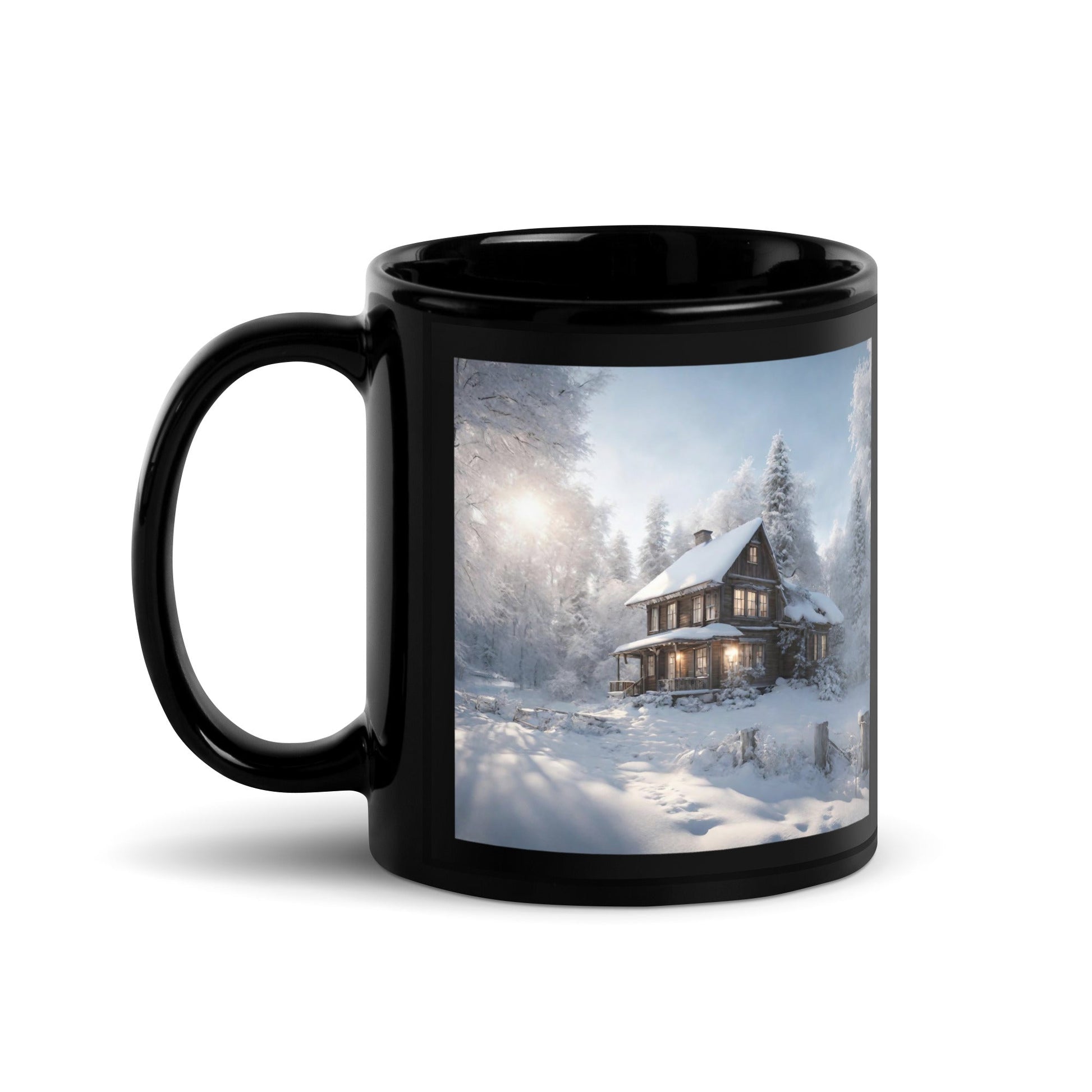 Black Glossy Mug