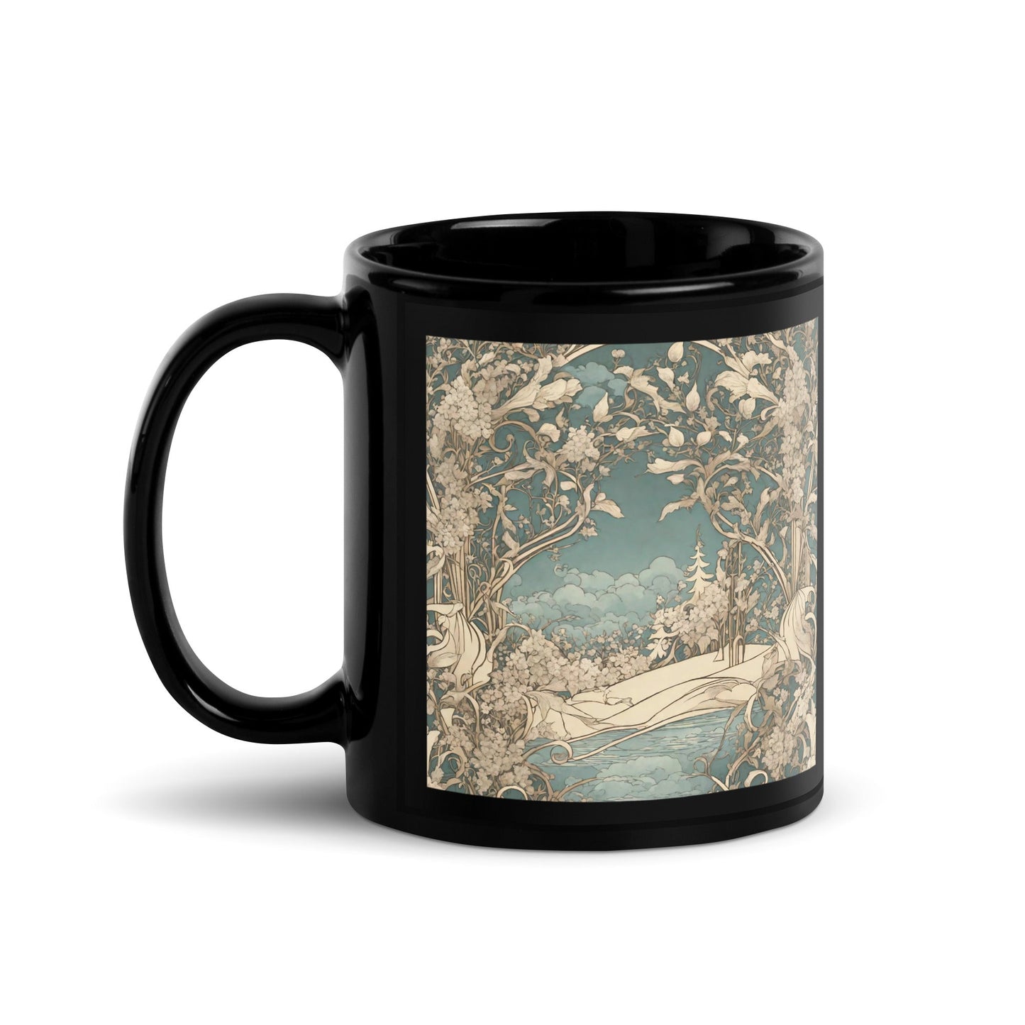 Black Glossy Mug