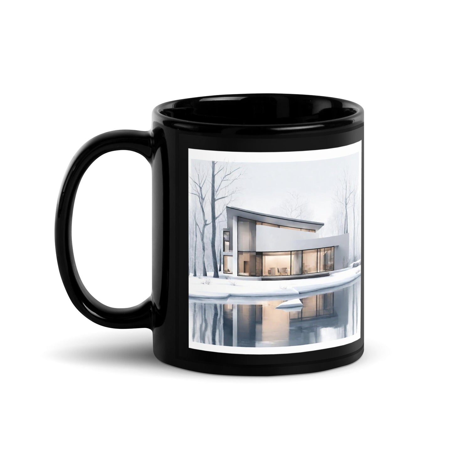 Black Glossy Mug