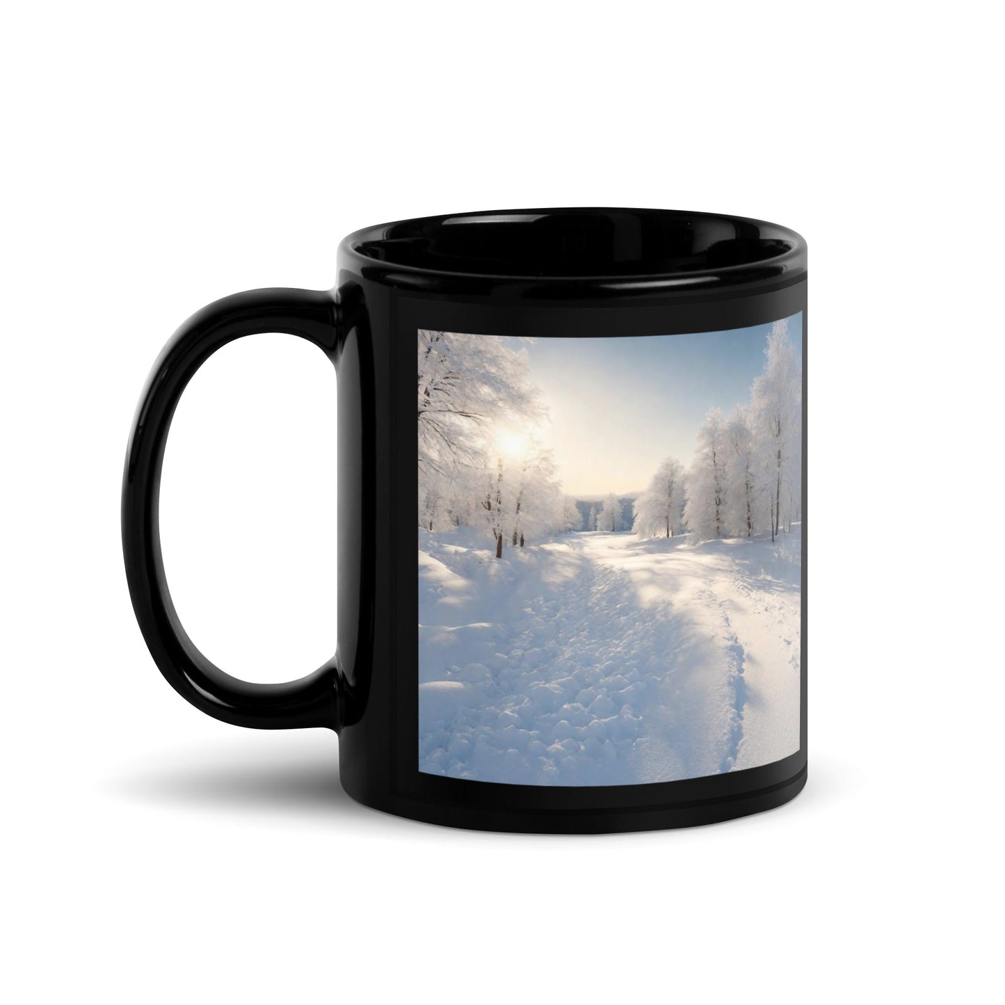 Black Glossy Mug