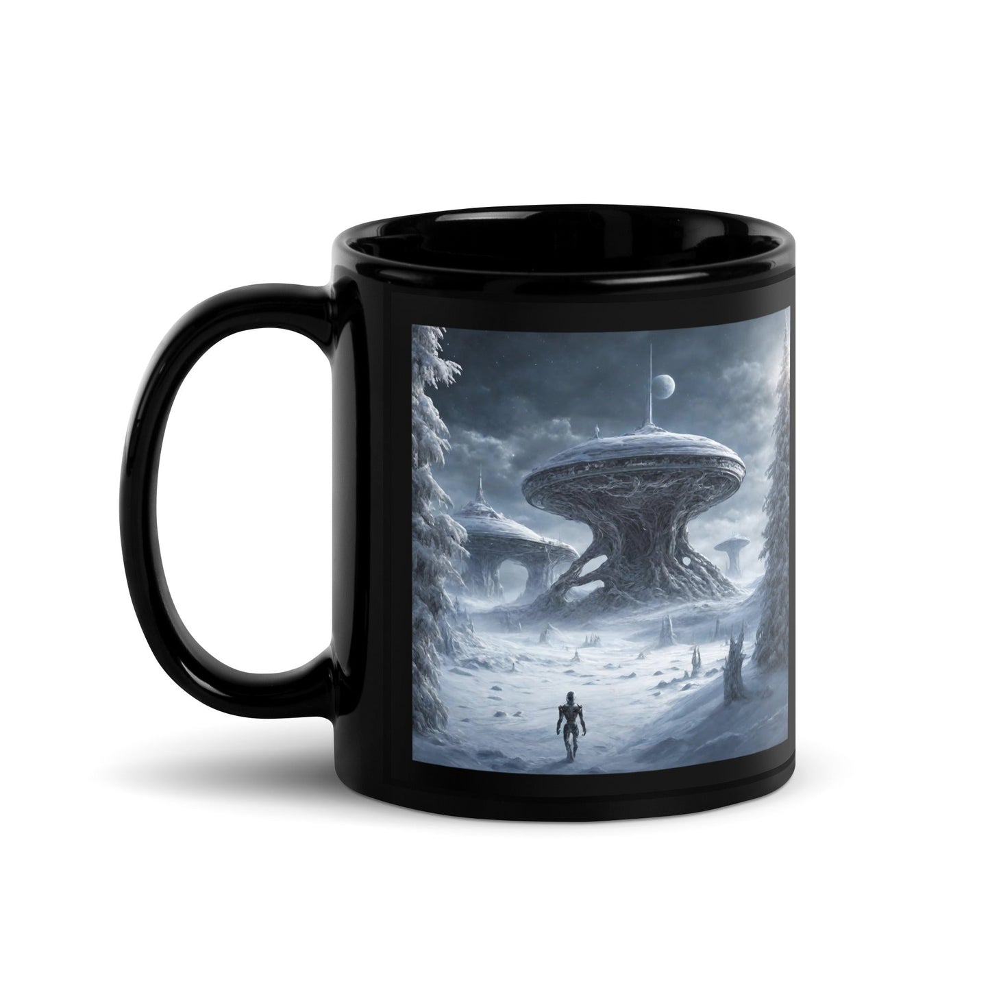 Black Glossy Mug