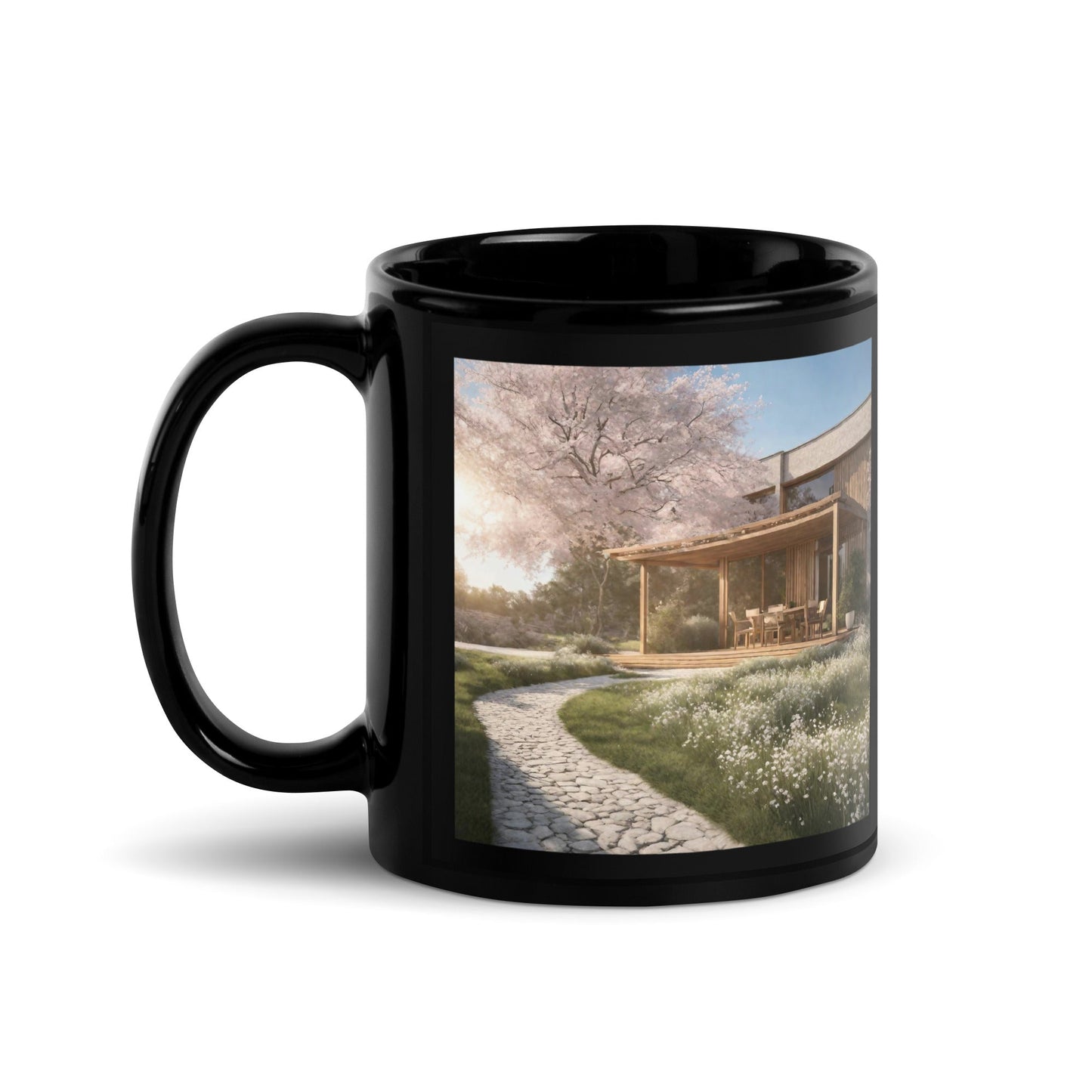 Black Glossy Mug
