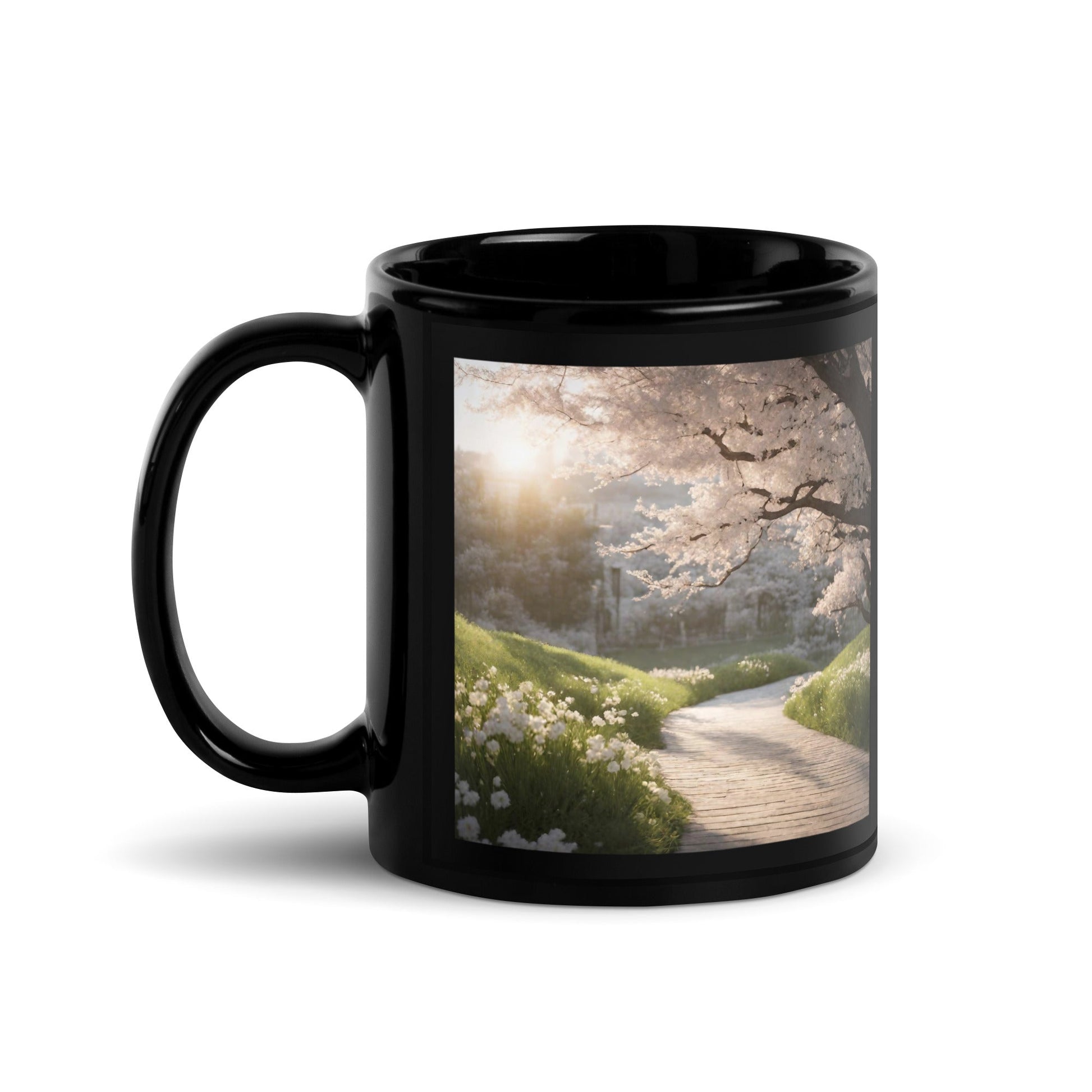 Black Glossy Mug
