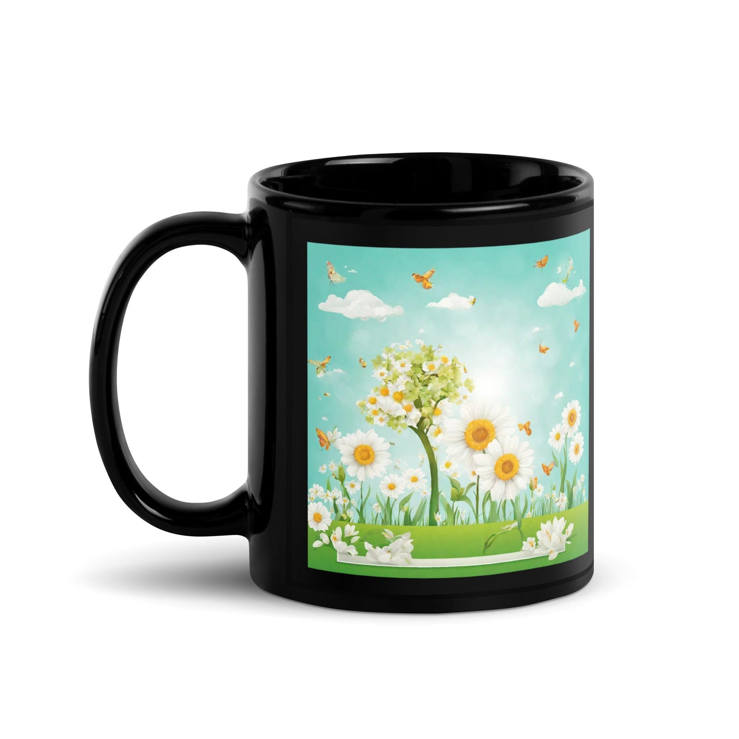 Black Glossy Mug