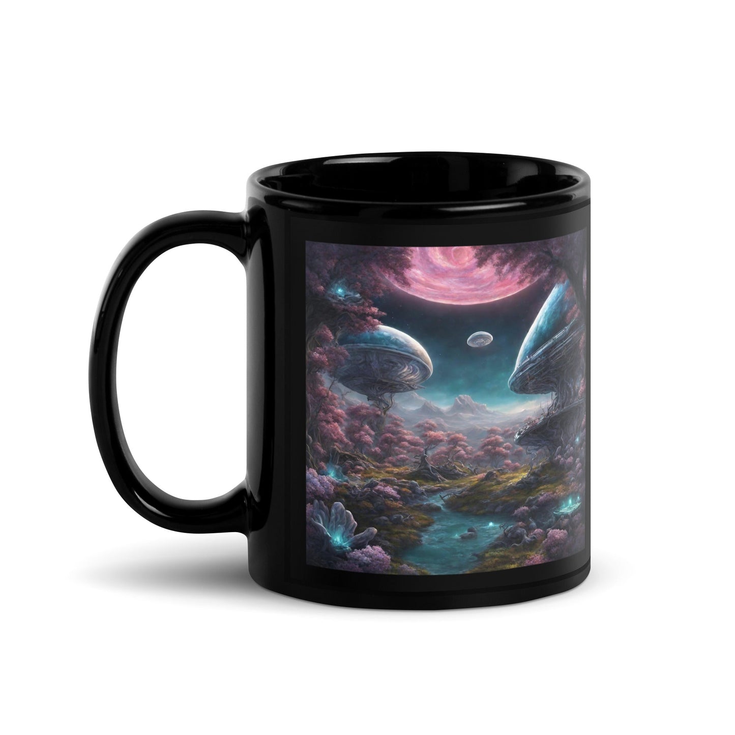 Black Glossy Mug
