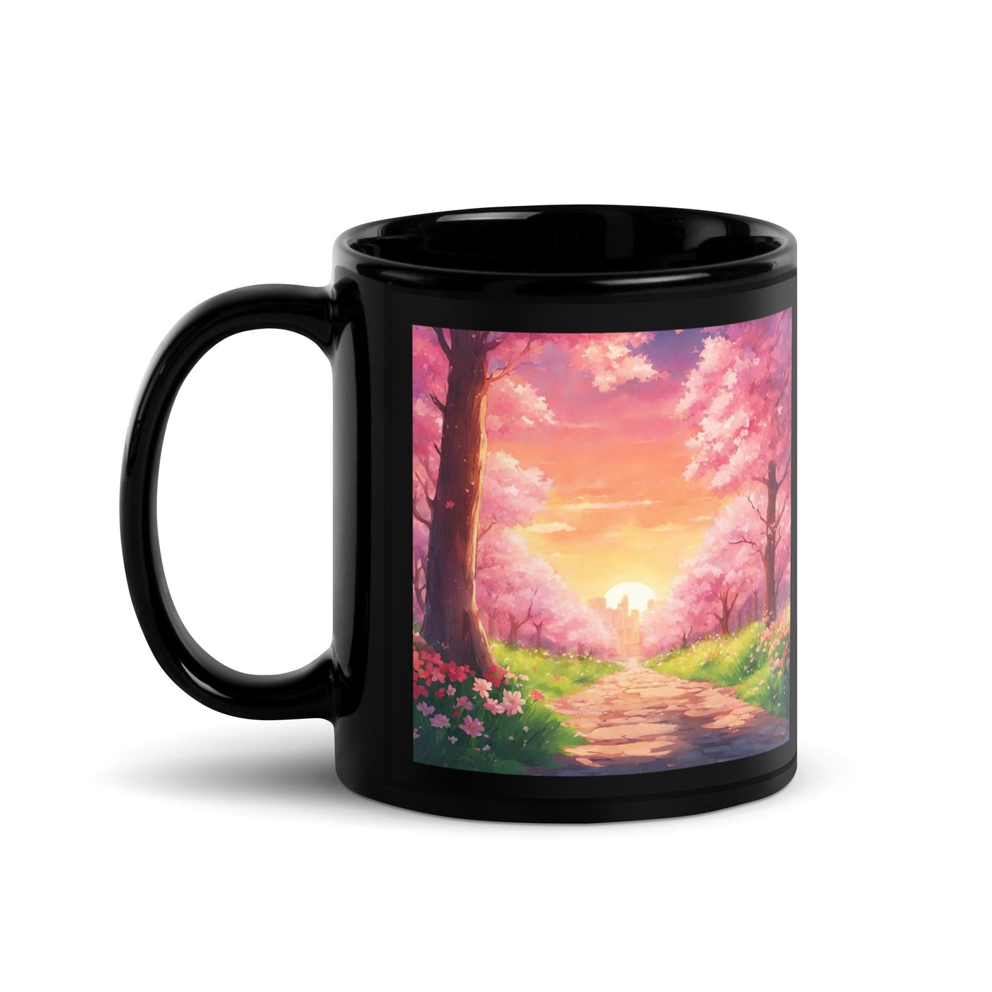 Black Glossy Mug