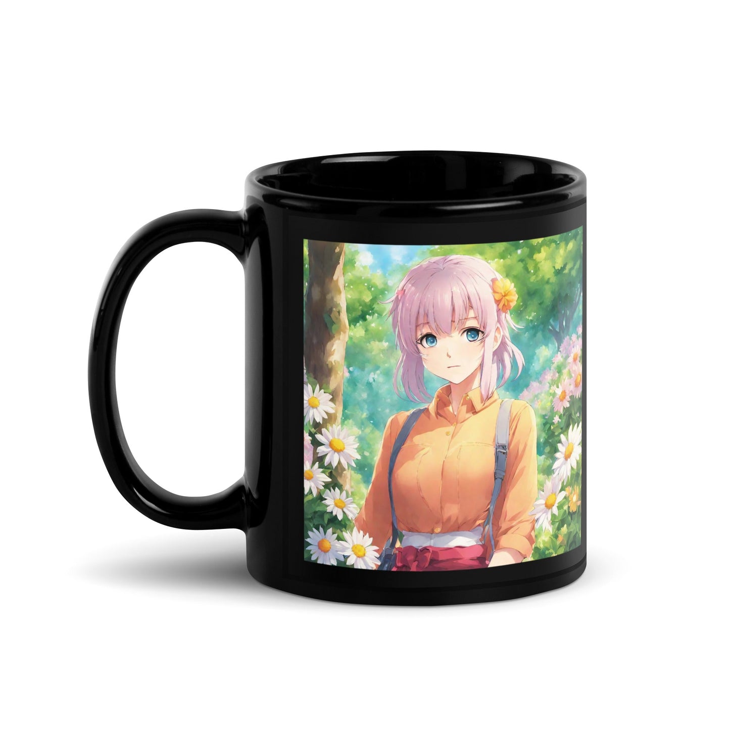 Black Glossy Mug