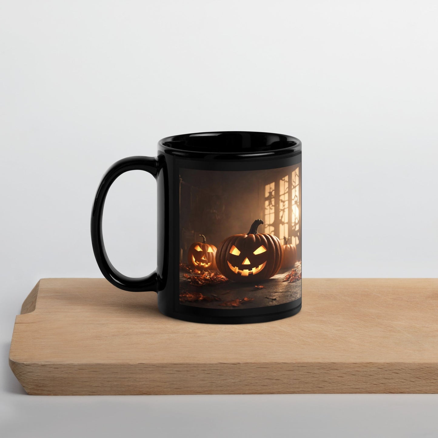 Black Glossy Mug