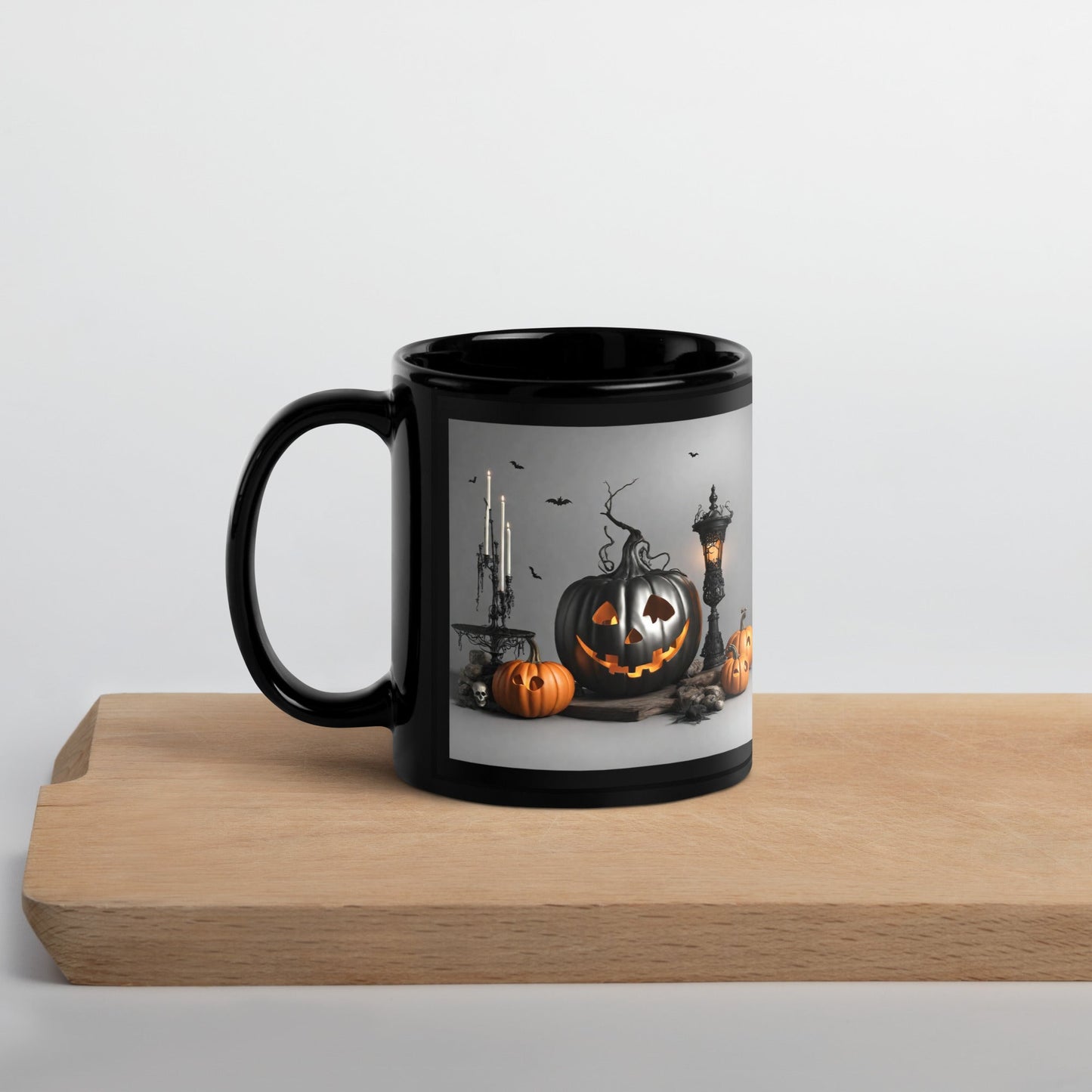 Black Glossy Mug