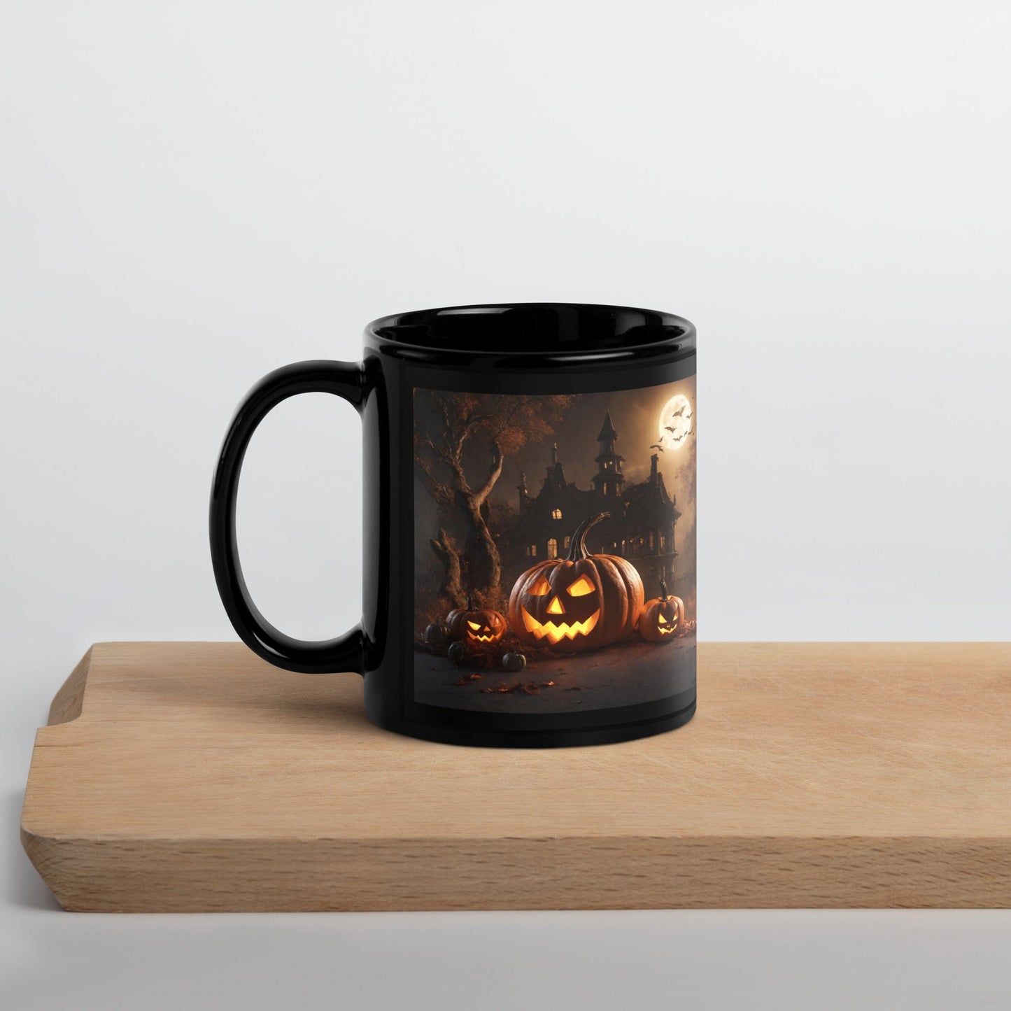 Black Glossy Mug