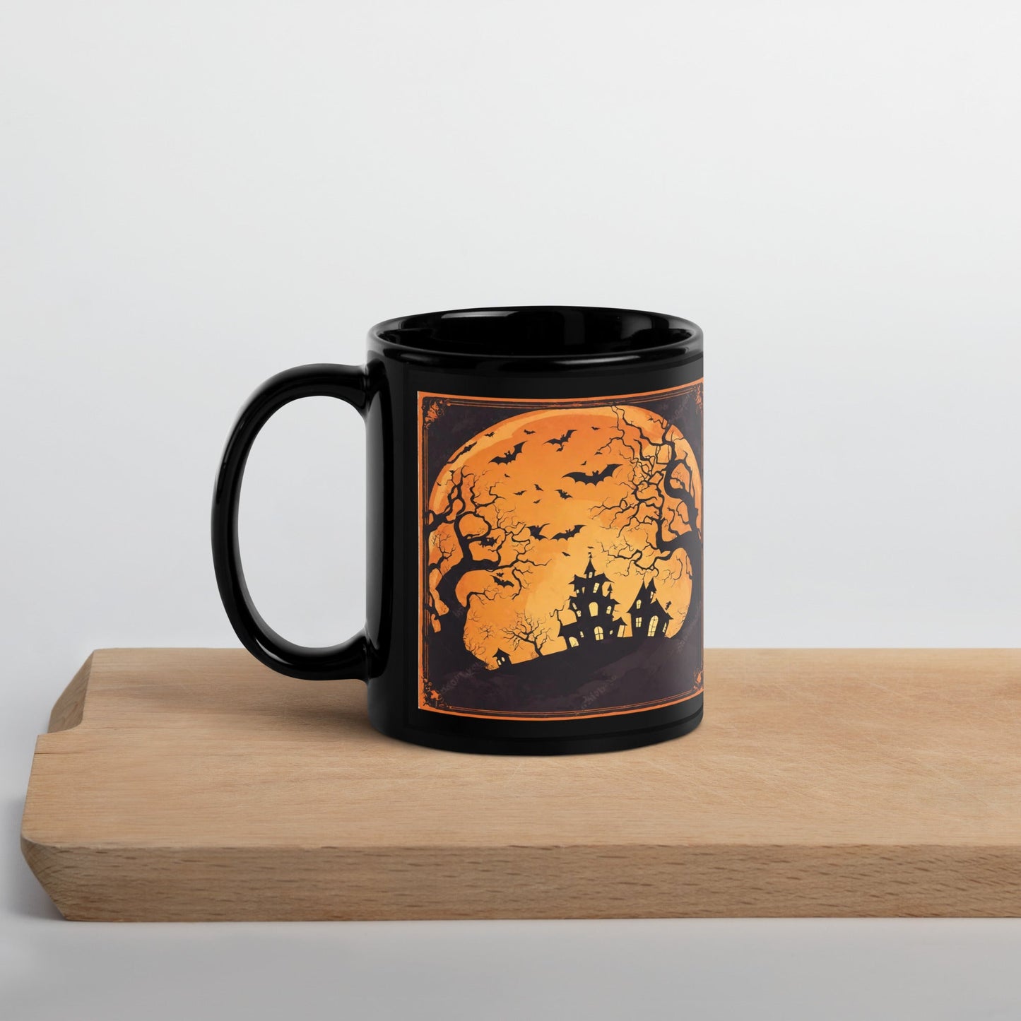 Black Glossy Mug