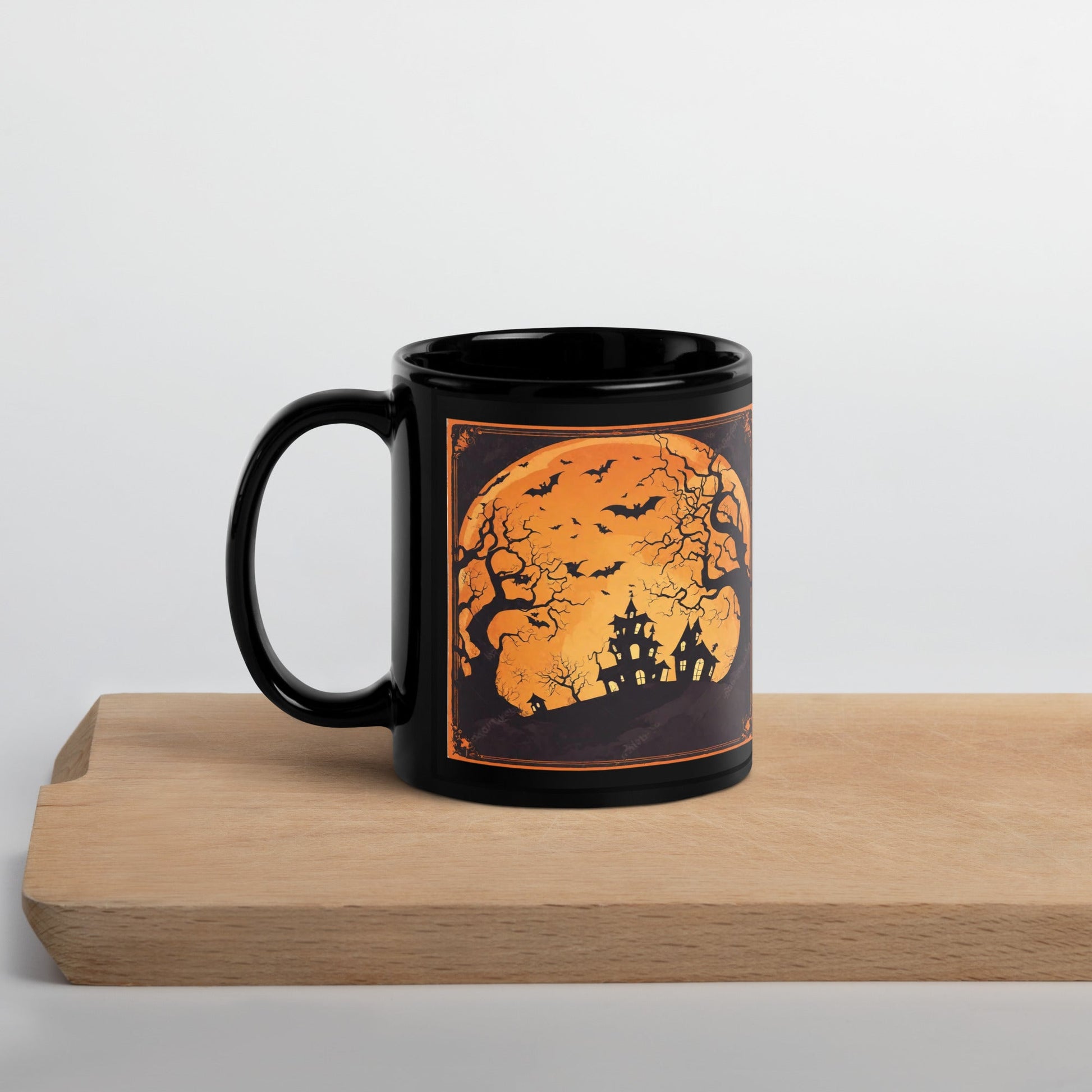 Black Glossy Mug