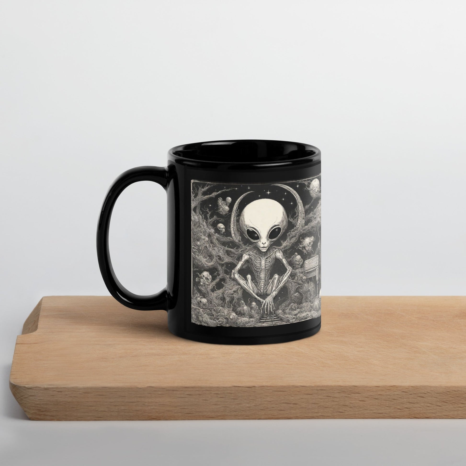 Black Glossy Mug