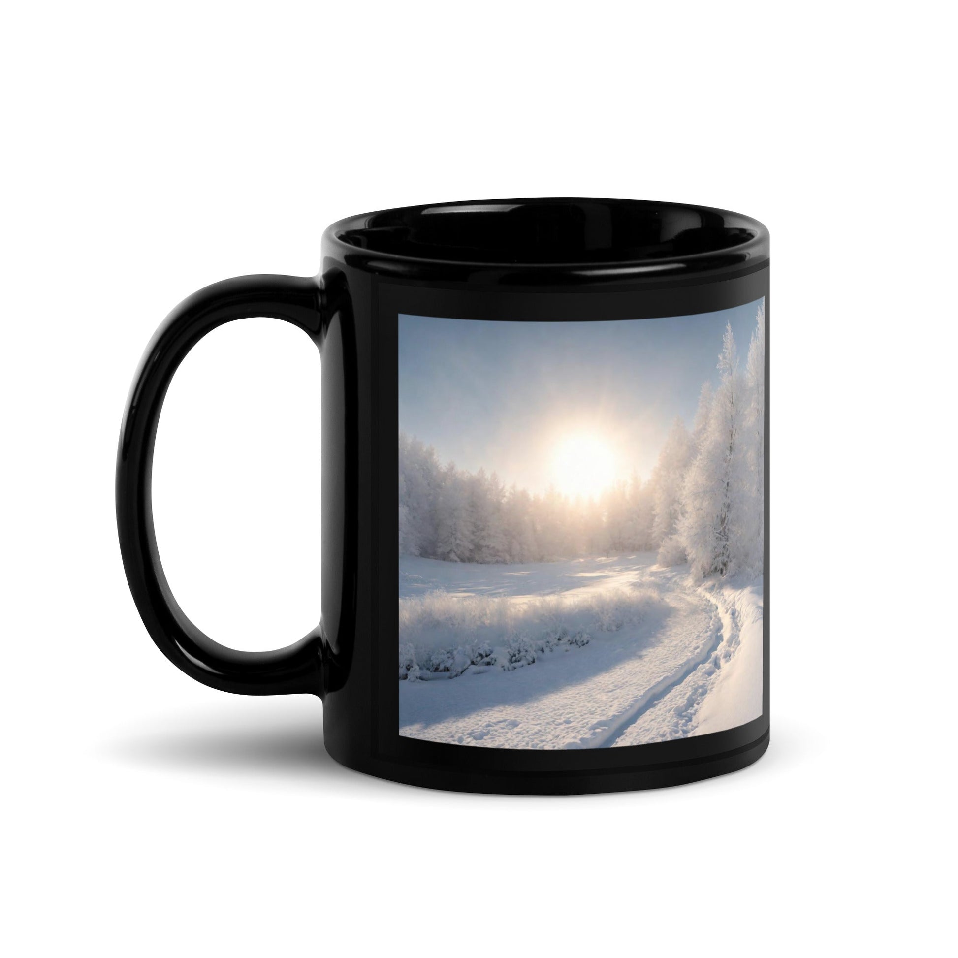 Black Glossy Mug