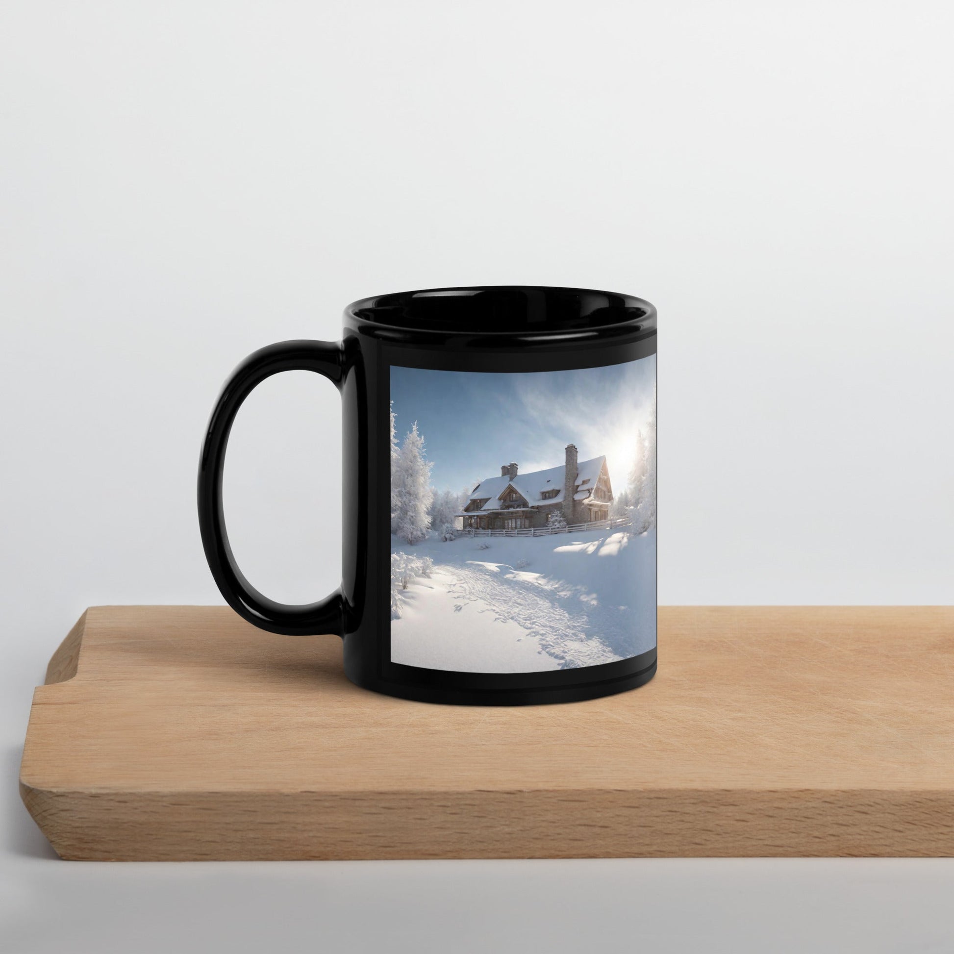 Black Glossy Mug