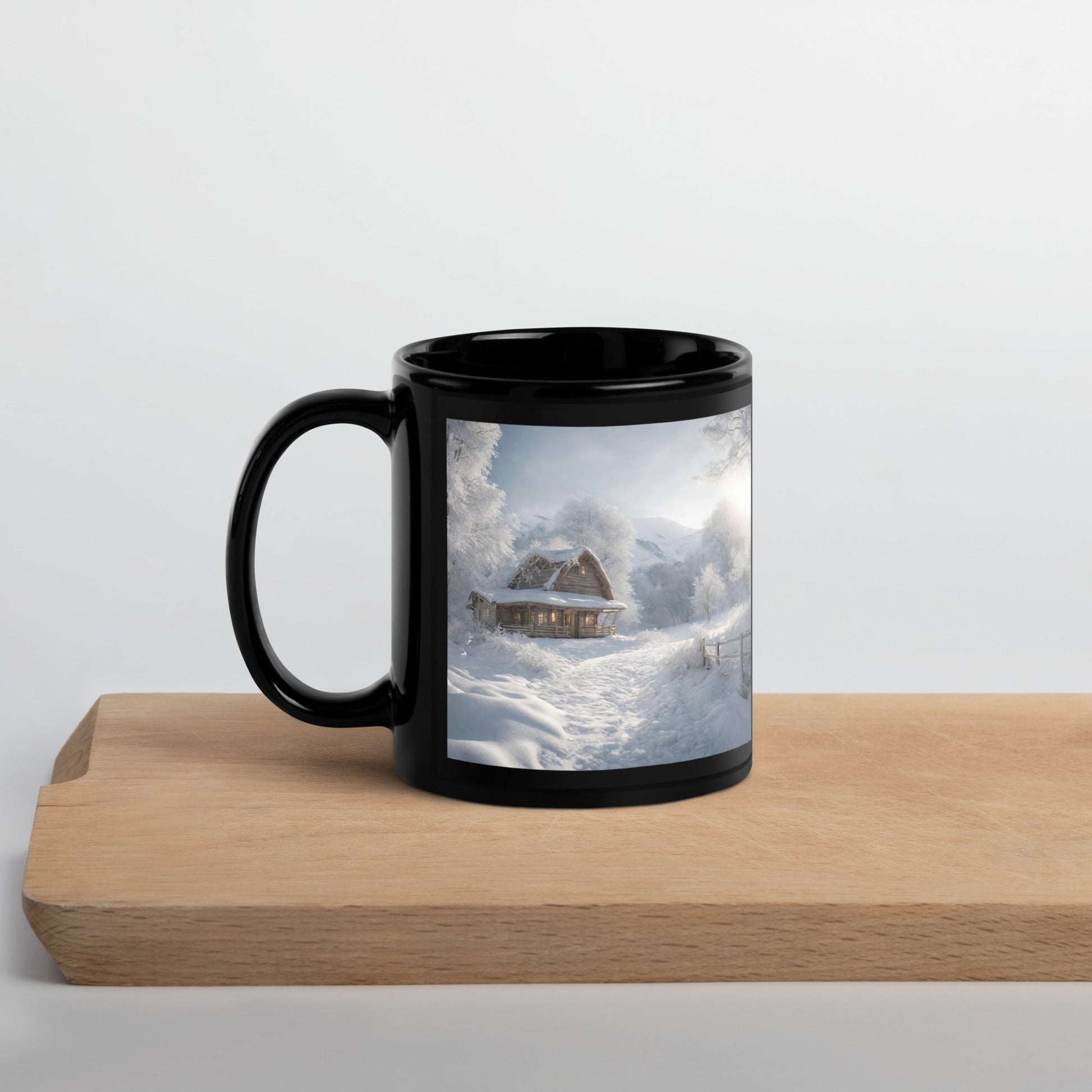 Black Glossy Mug