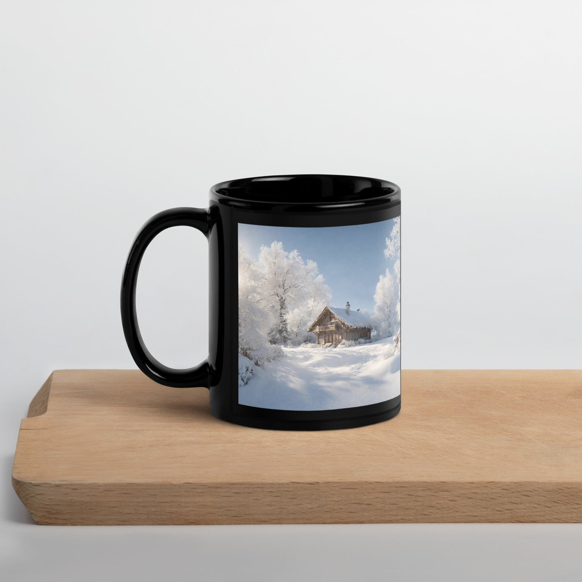 Black Glossy Mug