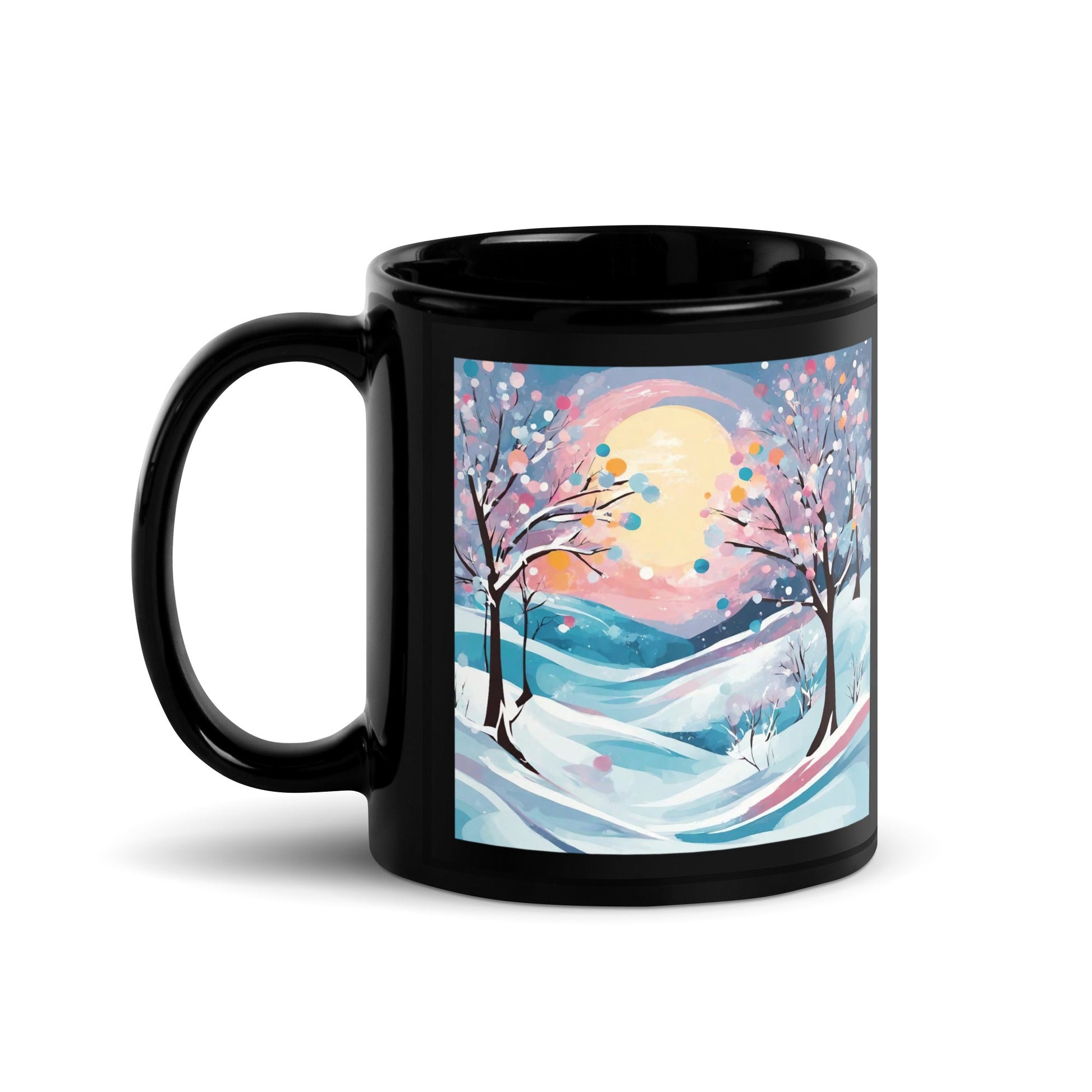 Black Glossy Mug