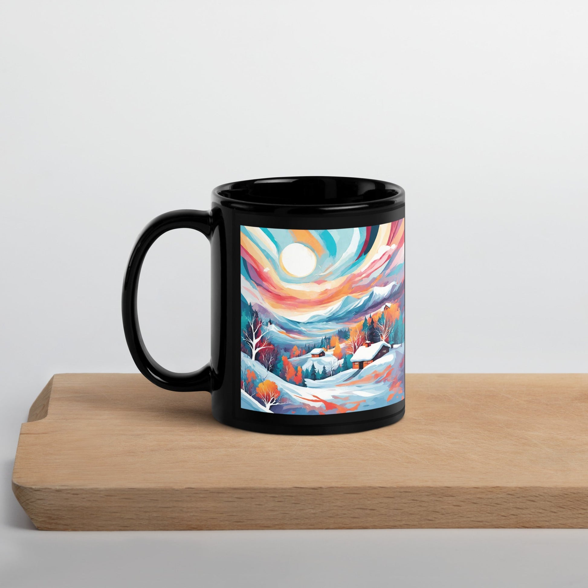 Black Glossy Mug