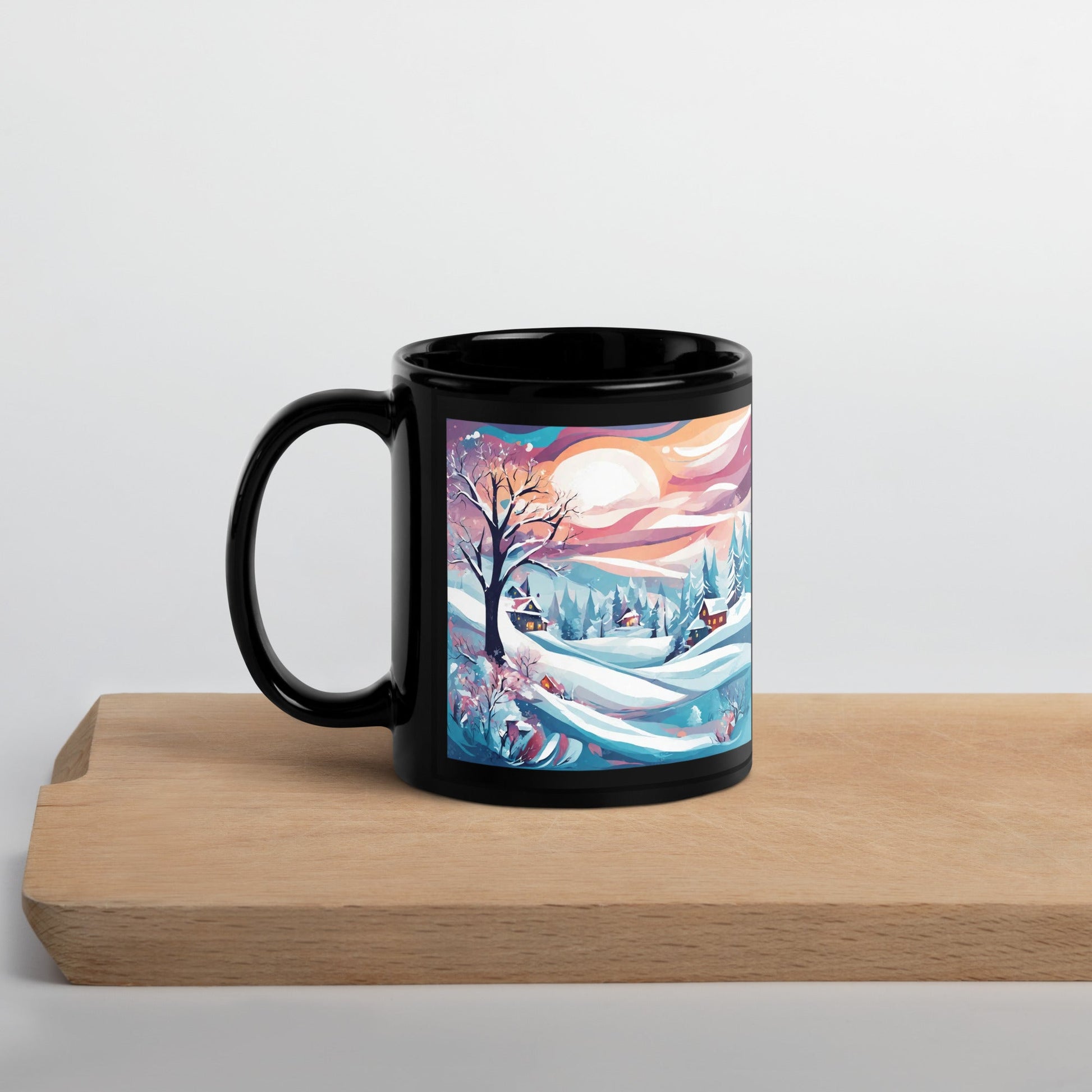 Black Glossy Mug