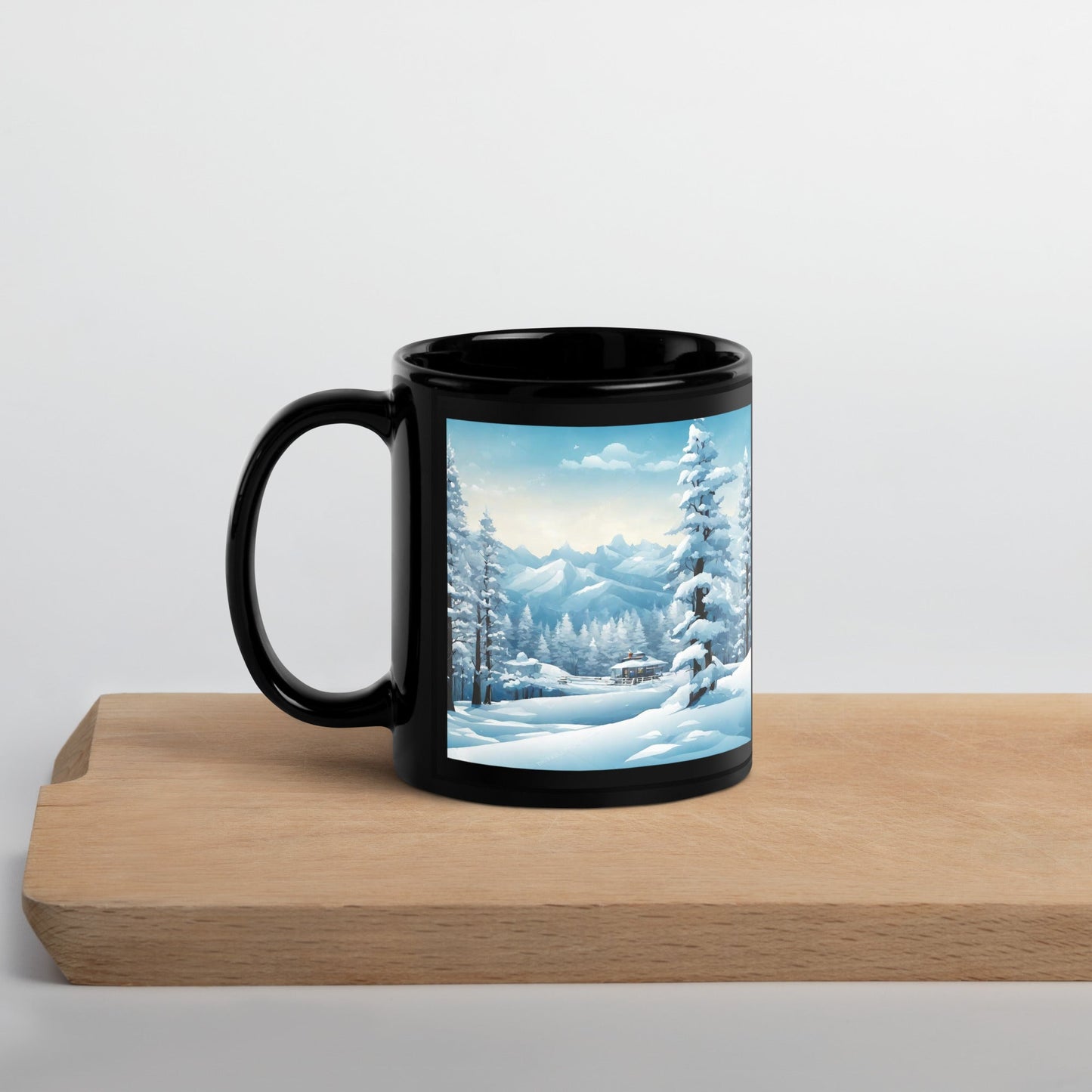 Black Glossy Mug