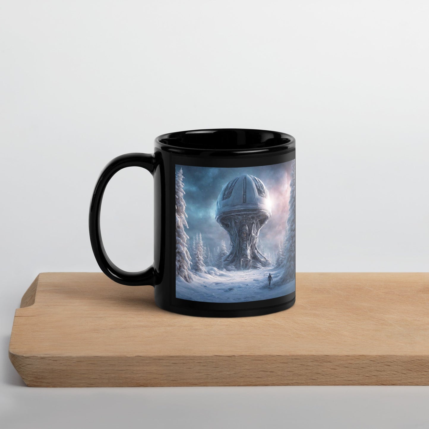 Black Glossy Mug