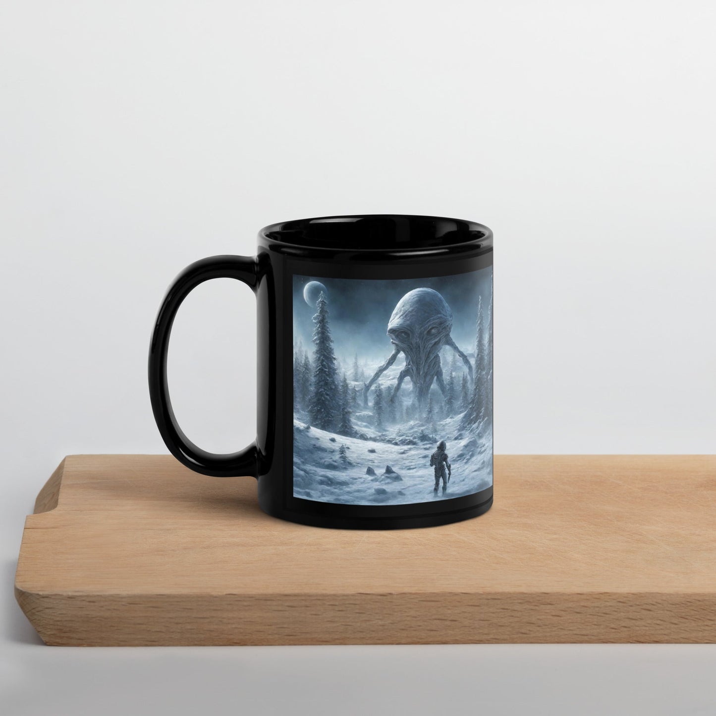 Black Glossy Mug