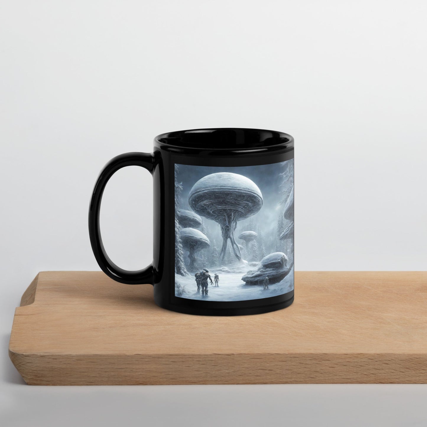 Black Glossy Mug