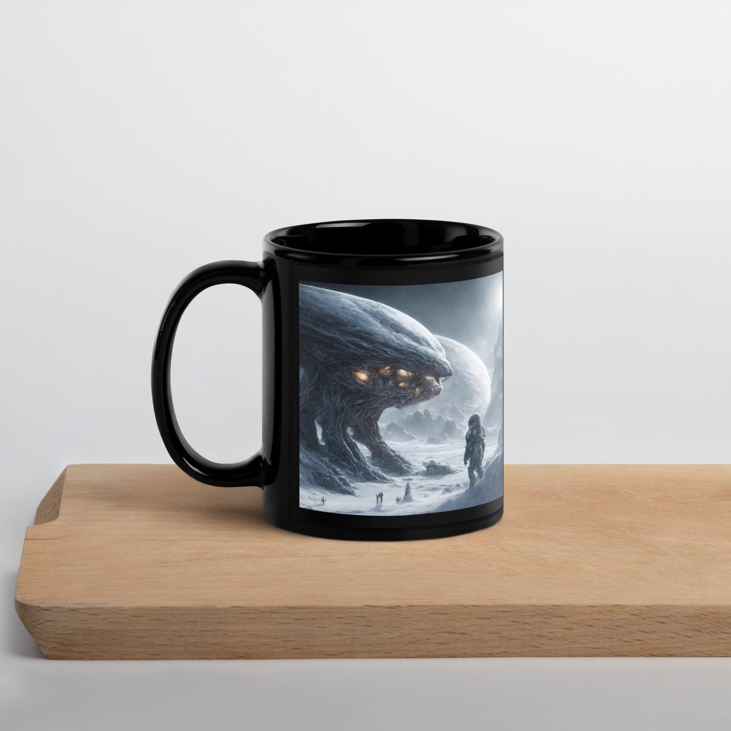 Black Glossy Mug