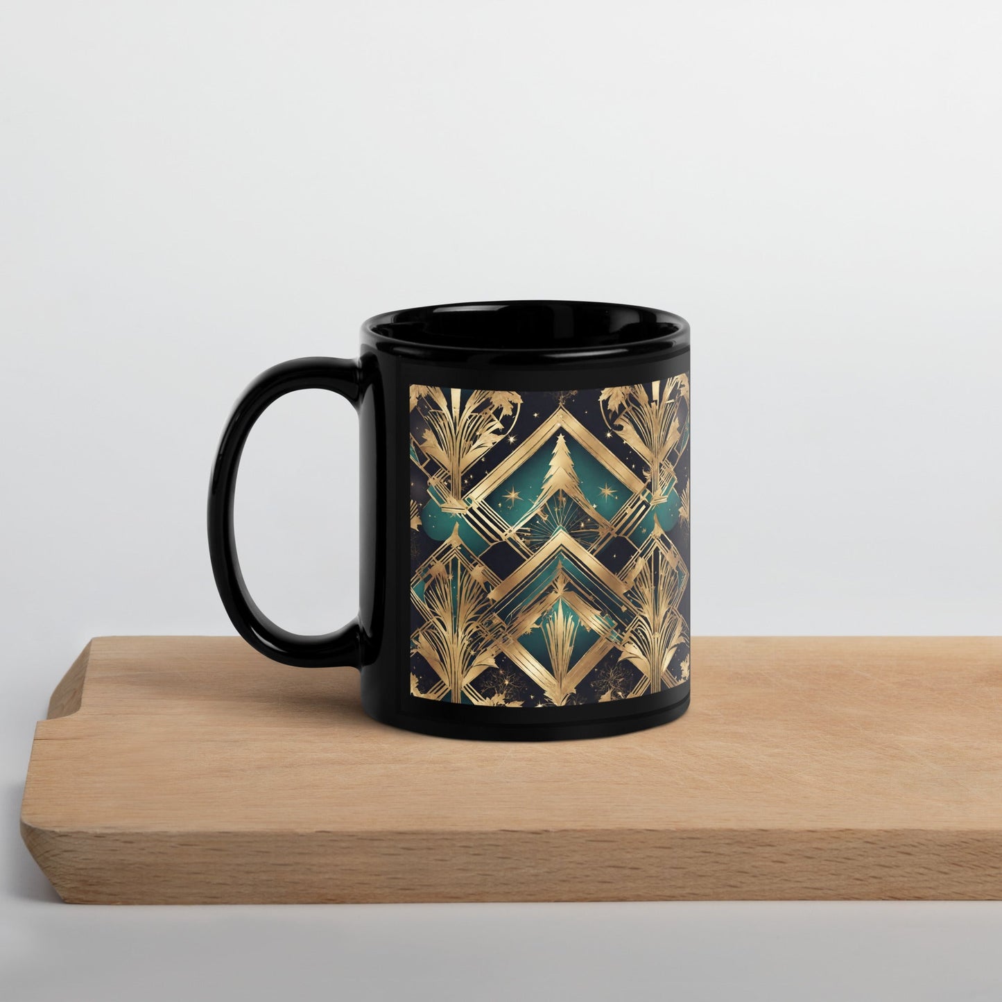 Black Glossy Mug