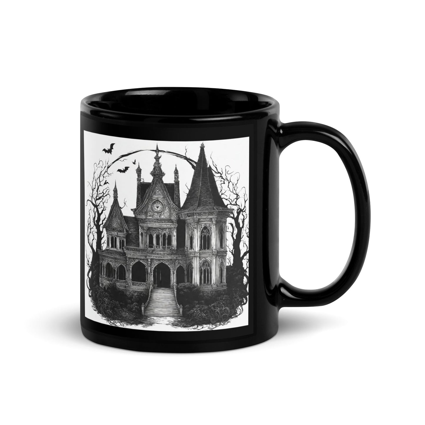 Black Glossy Mug