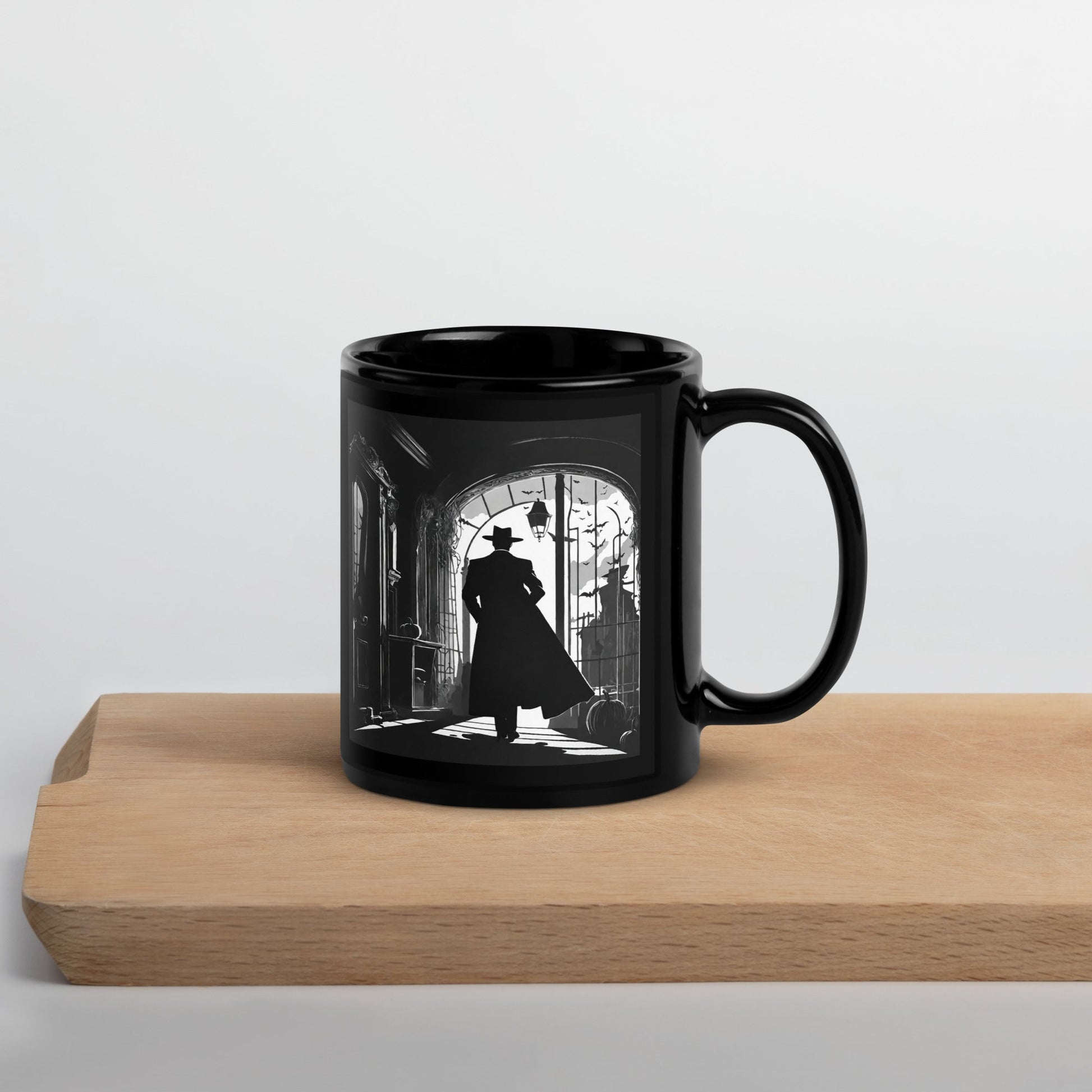 Black Glossy Mug